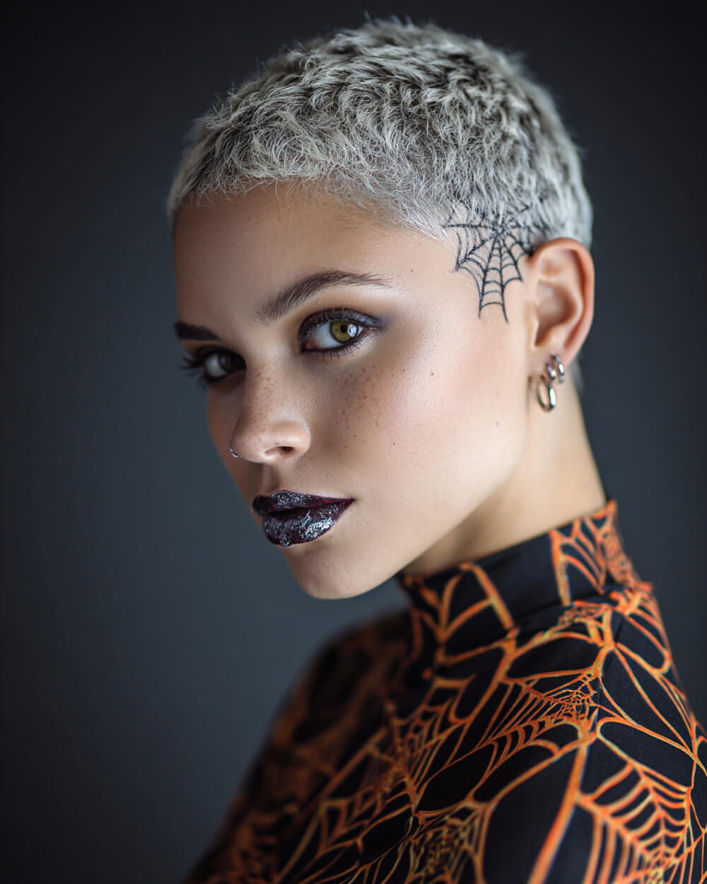 Melhores ideias de cabelo de Halloween para cabelos curtos em 2026:assustador e elegante 