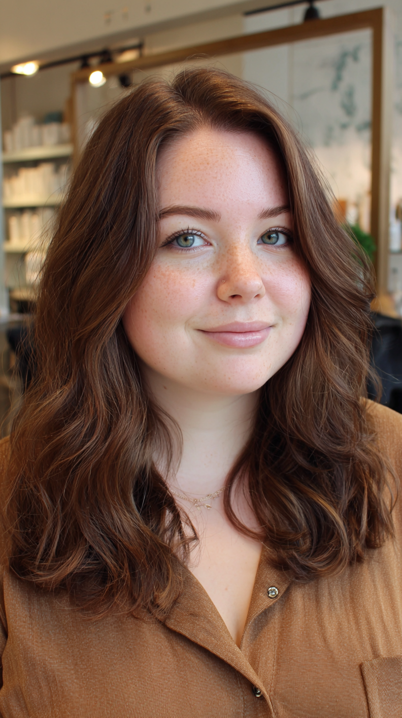 Meilleures coupes de cheveux moyennes pour les visages ronds :guide de style 2026