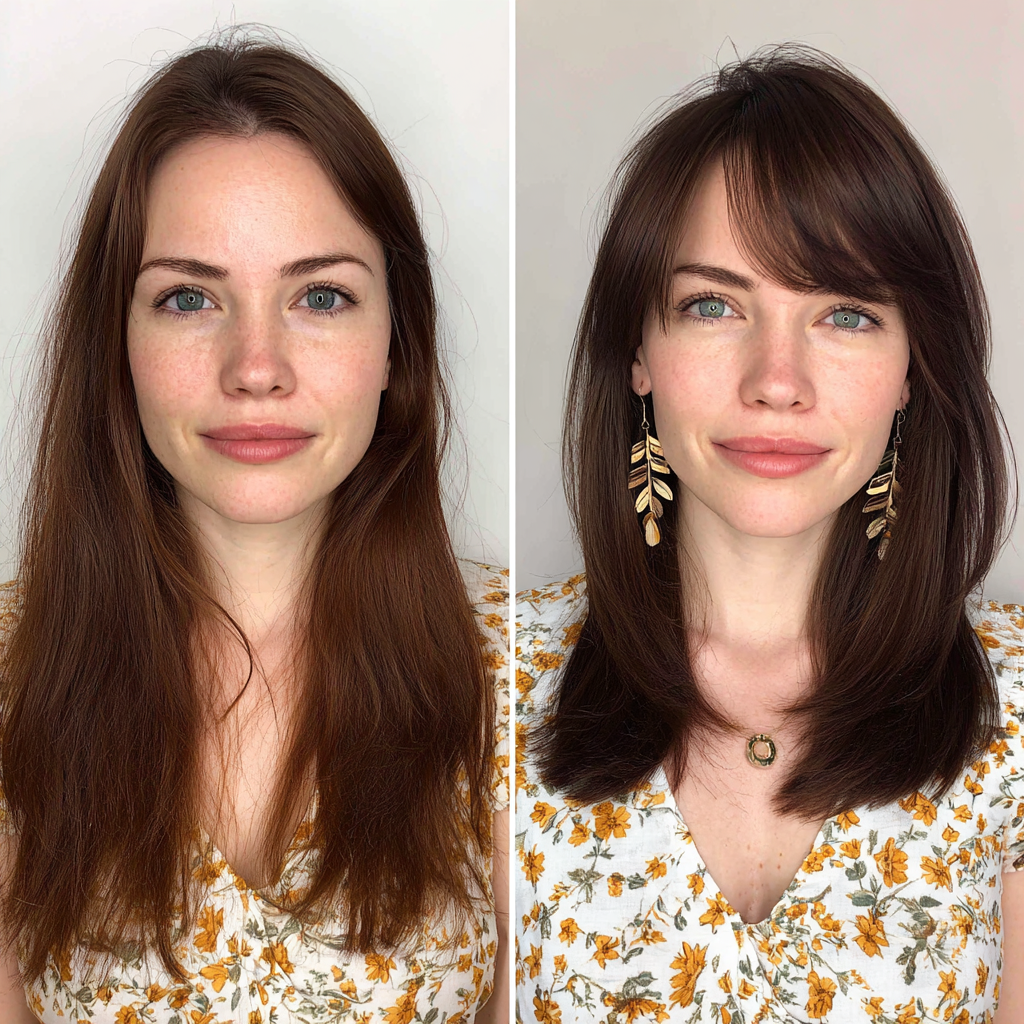 Beste mittlere Haarschnitte mit seitlichem Pony für 2026 | Experten-Styling-Tipps 