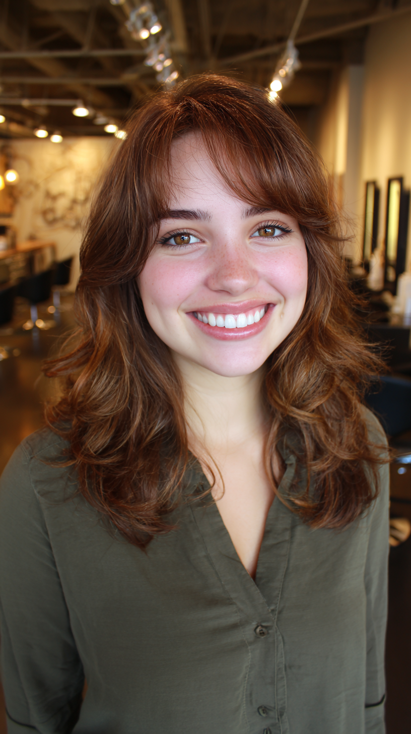 Beste mittlere Haarschnitte mit seitlichem Pony für 2026 | Experten-Styling-Tipps 