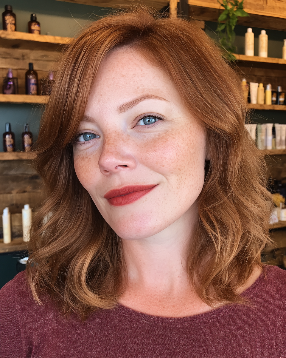 26 mühelose Frisuren für mittleres Haar | Schnelle und einfache Stile
