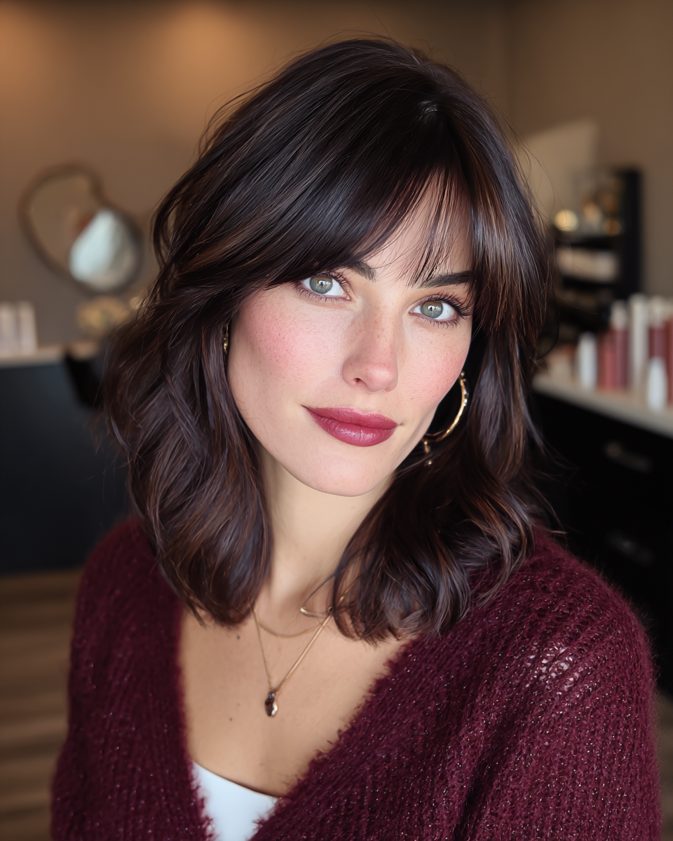 26 mühelose Frisuren für mittleres Haar | Schnelle und einfache Stile
