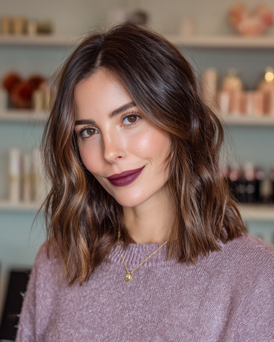 26 mühelose Frisuren für mittleres Haar | Schnelle und einfache Stile