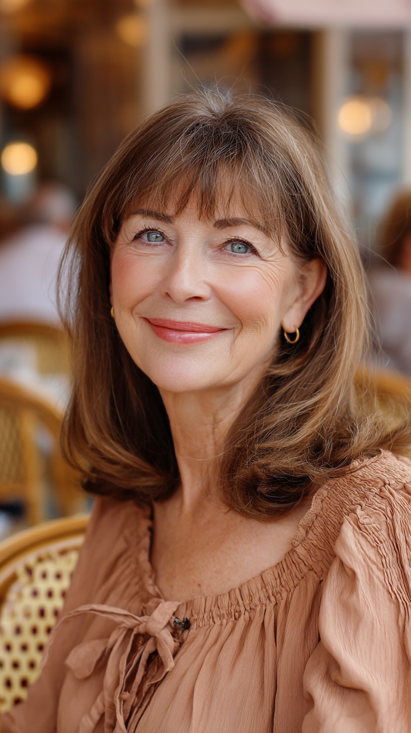Meilleures coupes de cheveux en couches pour cheveux fins de plus de 60 ans :volume et style 