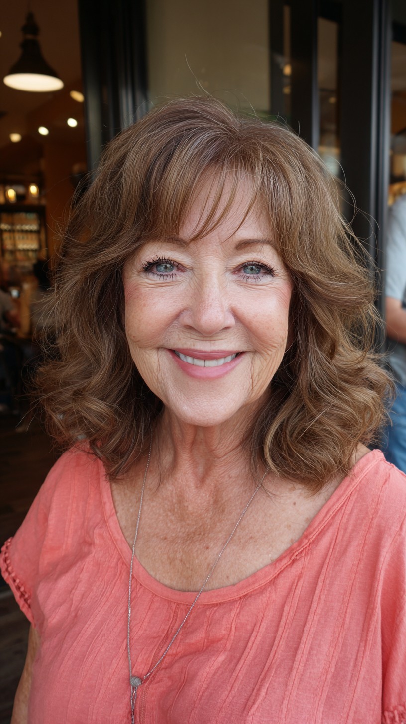 Meilleures coupes de cheveux en couches pour cheveux fins de plus de 60 ans :volume et style 