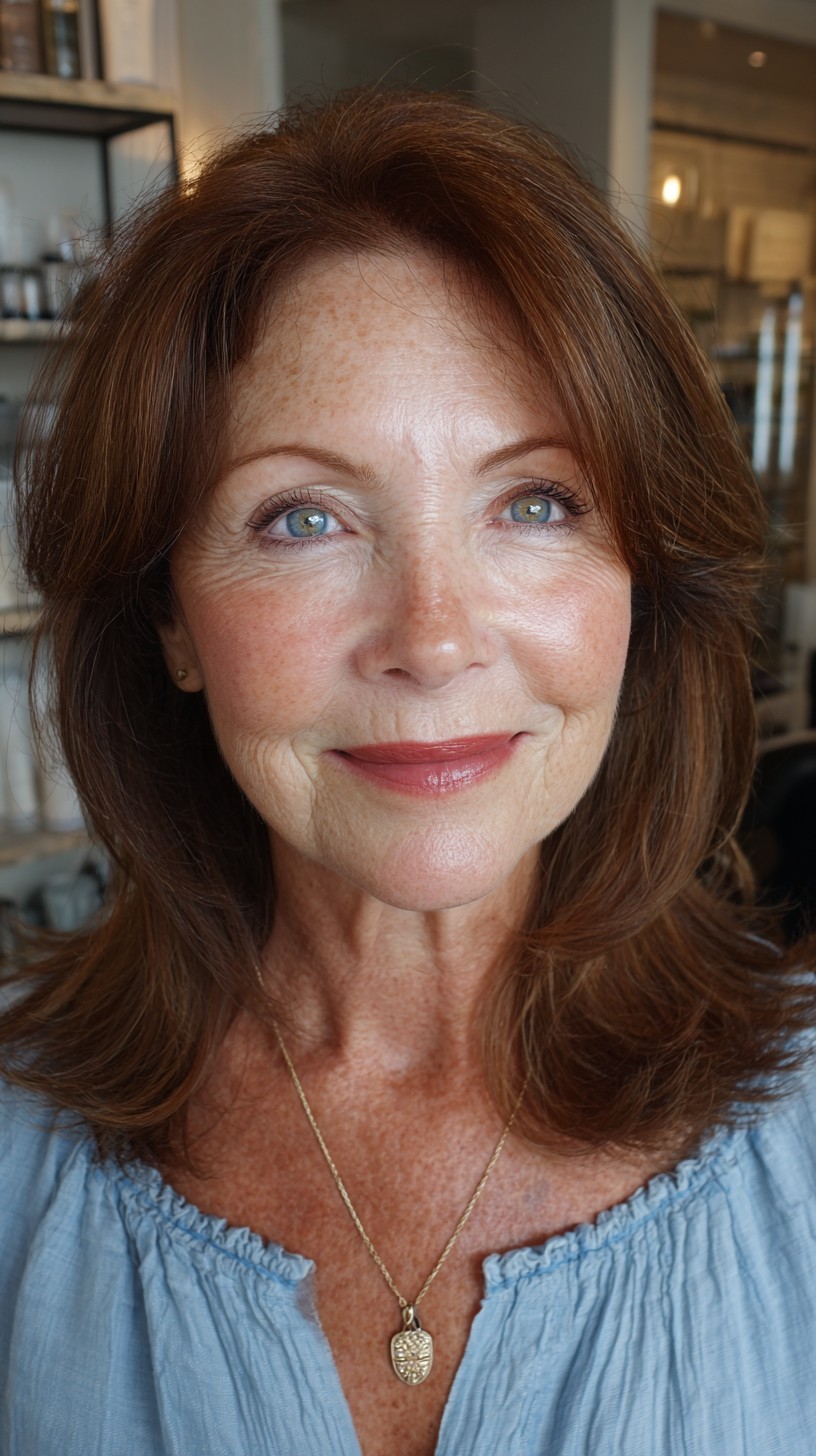 Meilleures coupes de cheveux en couches pour cheveux fins de plus de 60 ans :volume et style 