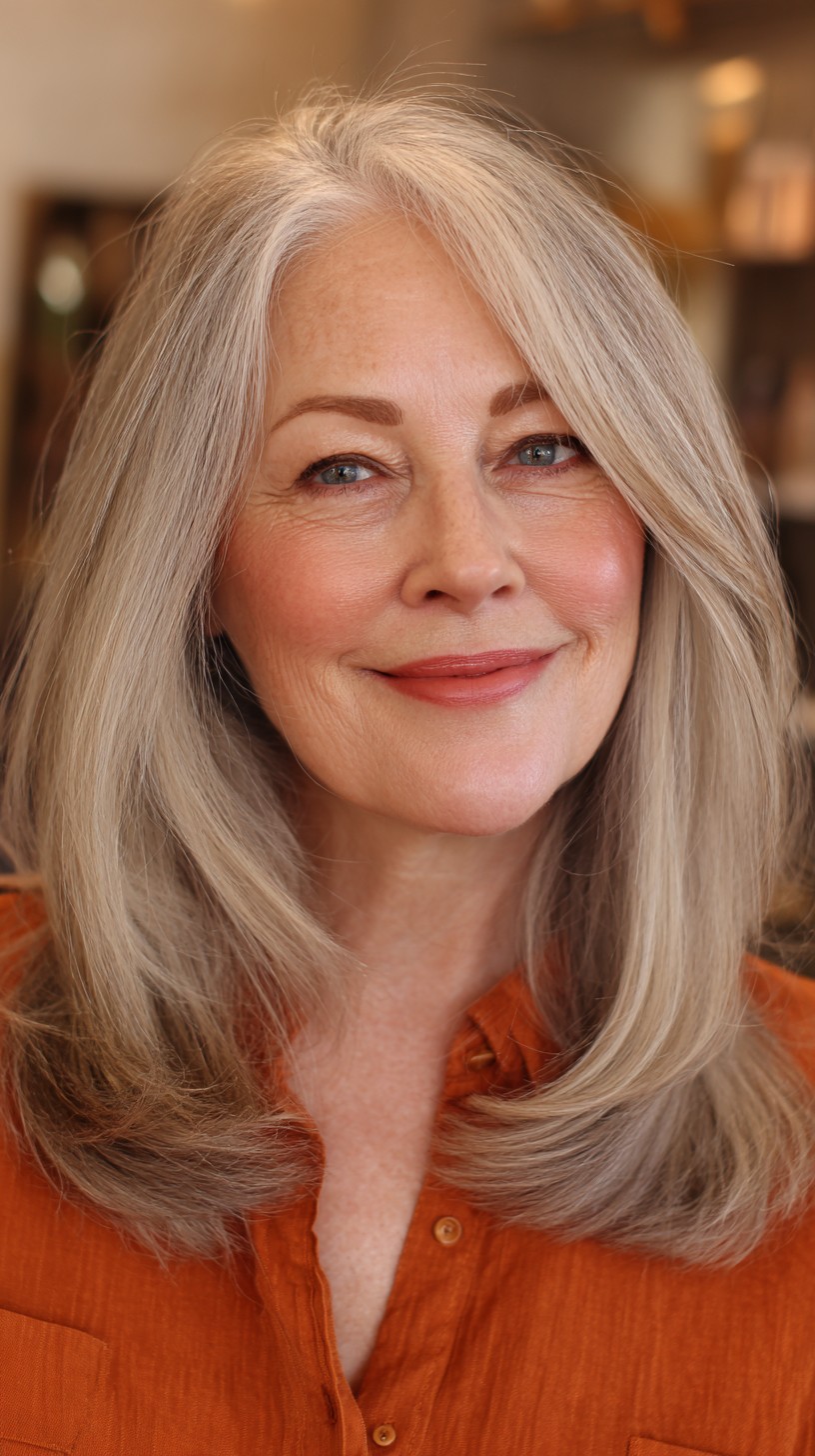 Meilleures coupes de cheveux en couches pour cheveux fins de plus de 60 ans :volume et style 