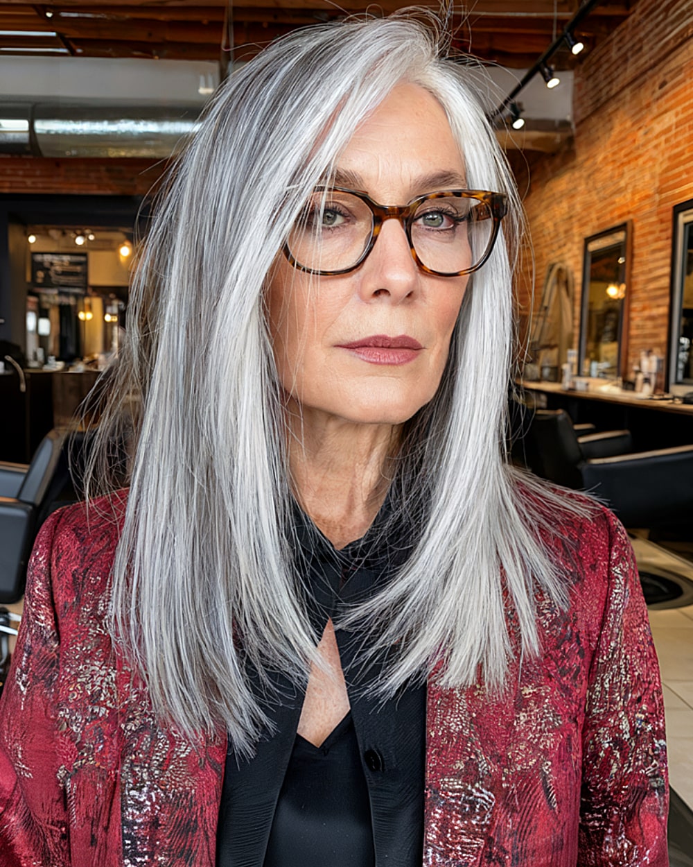 Meilleures coupes de cheveux en couches pour cheveux fins de plus de 60 ans :volume et style 