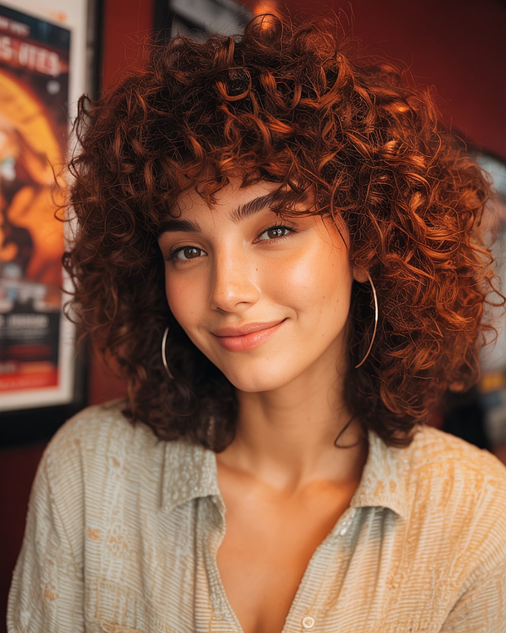 Curly Shag-kapsels voor gemiddelde lengte:trends en stylingtips voor 2026