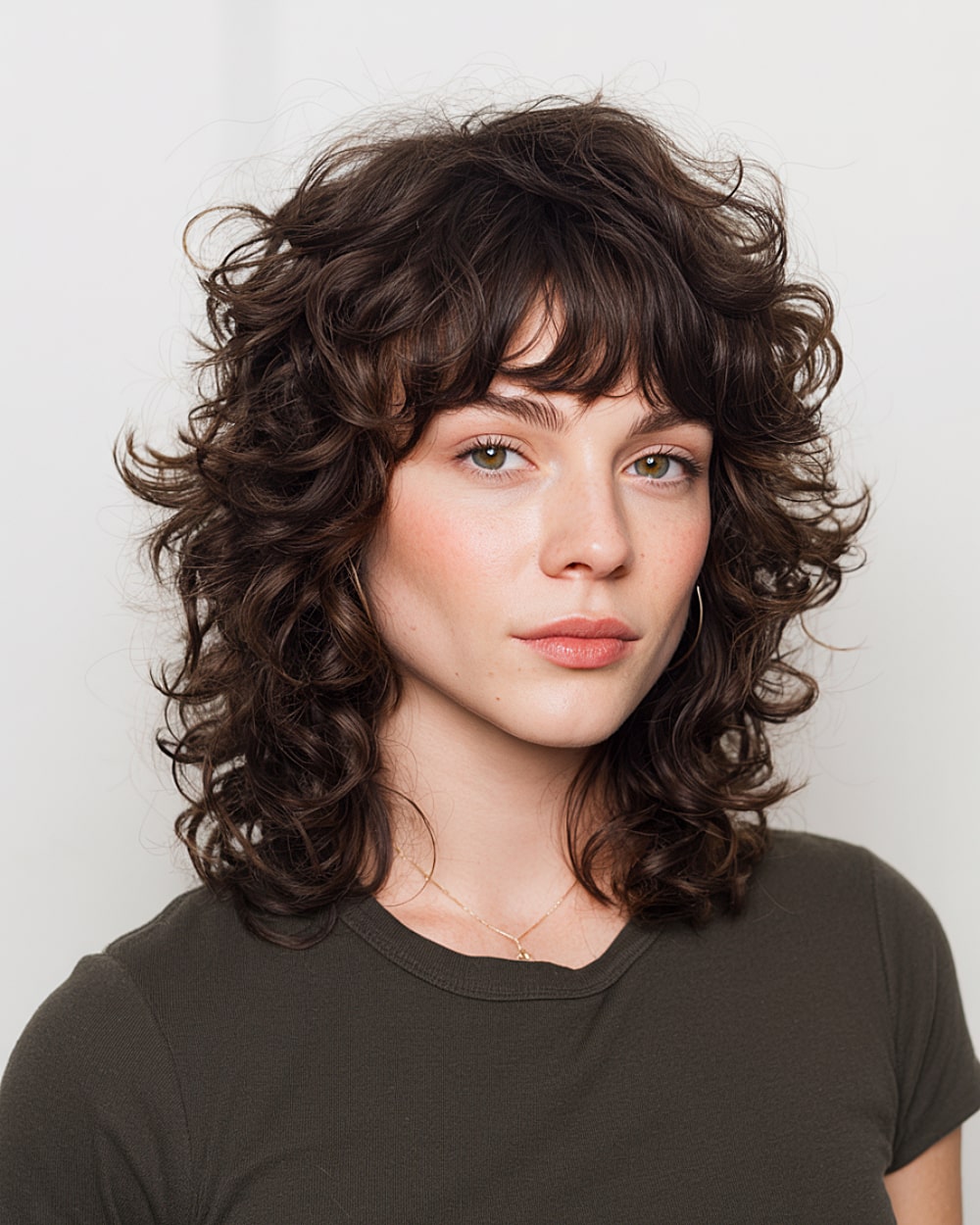 Curly Shag-kapsels voor gemiddelde lengte:trends en stylingtips voor 2026