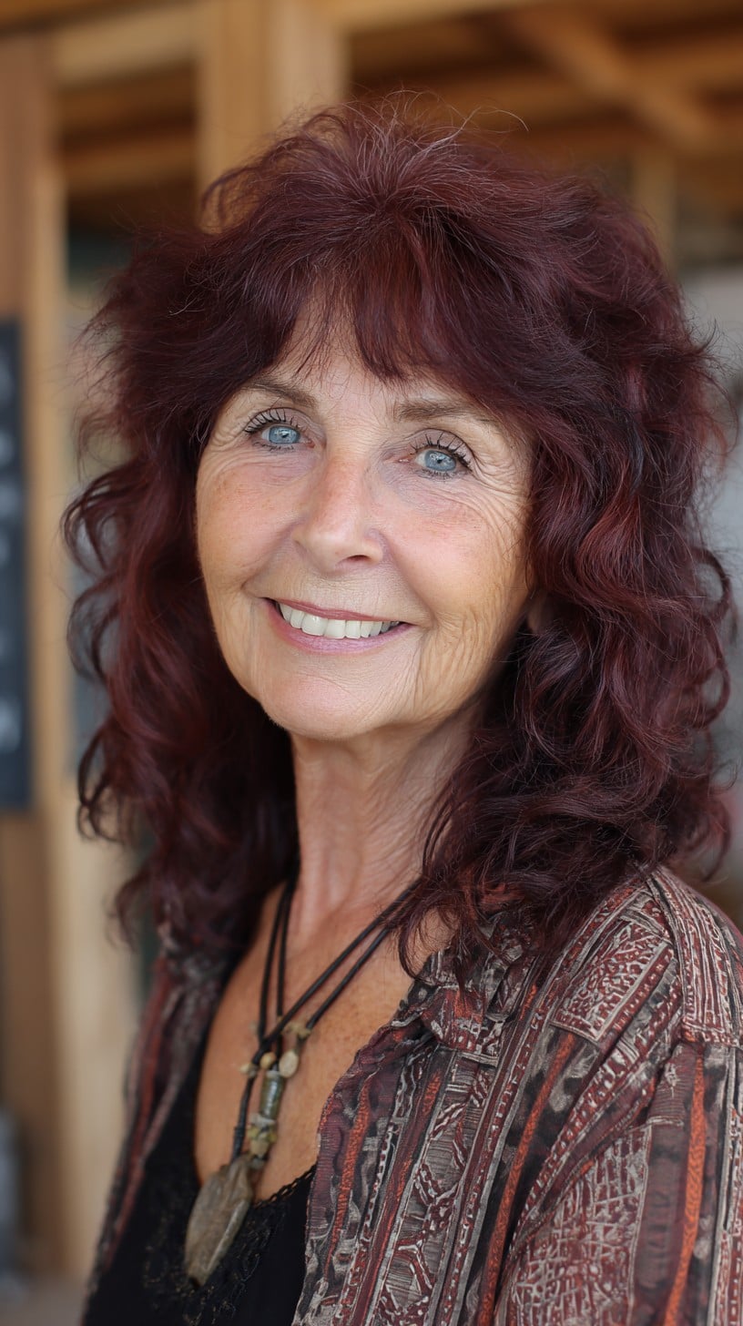 Coupes de cheveux à poils moyens pour les femmes de 70 ans et plus :volume et style en 2026 