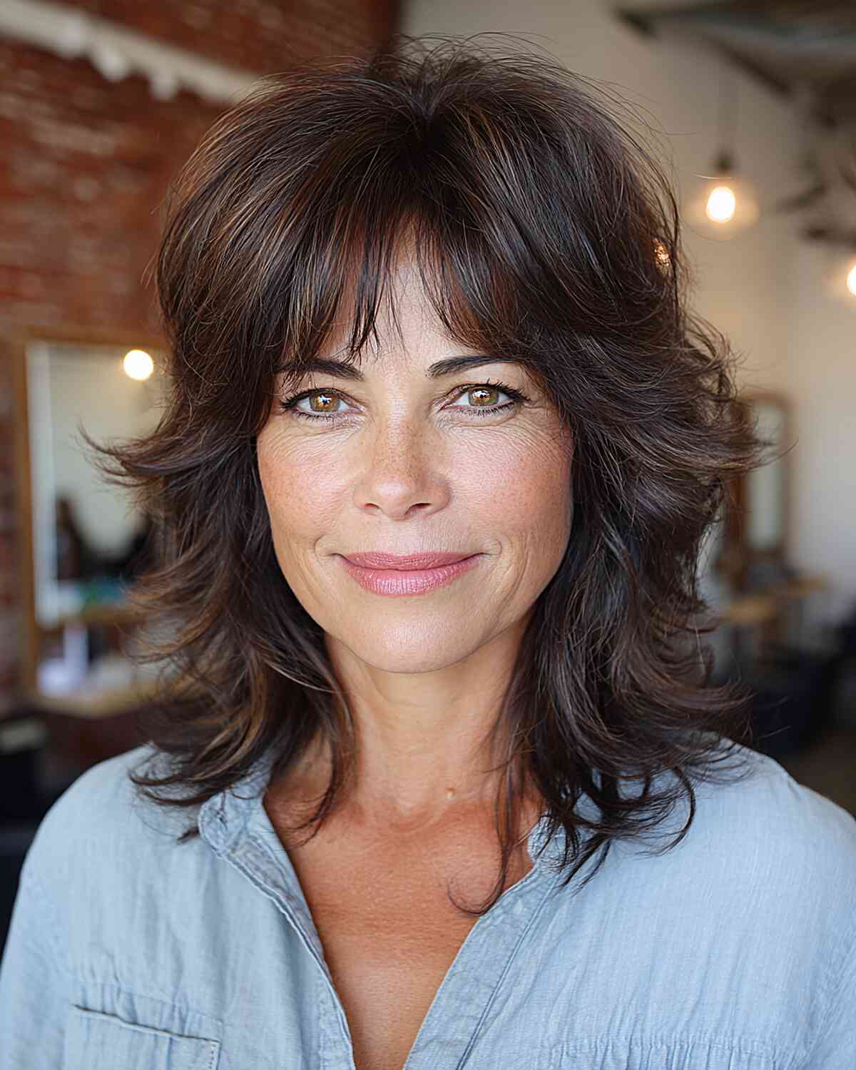 Meilleures coupes de cheveux à poils longs pour les femmes de plus de 50 ans en 2026