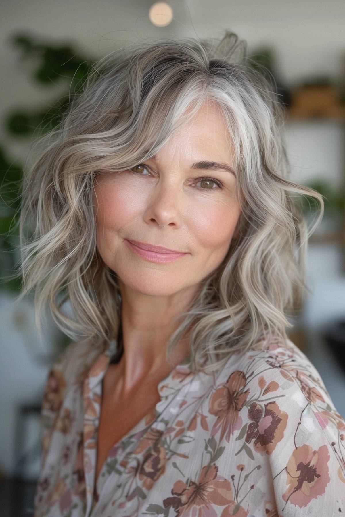 Cortes de cabelo médios e desgrenhados para mulheres com mais de 50 anos:guia de estilo 2026 