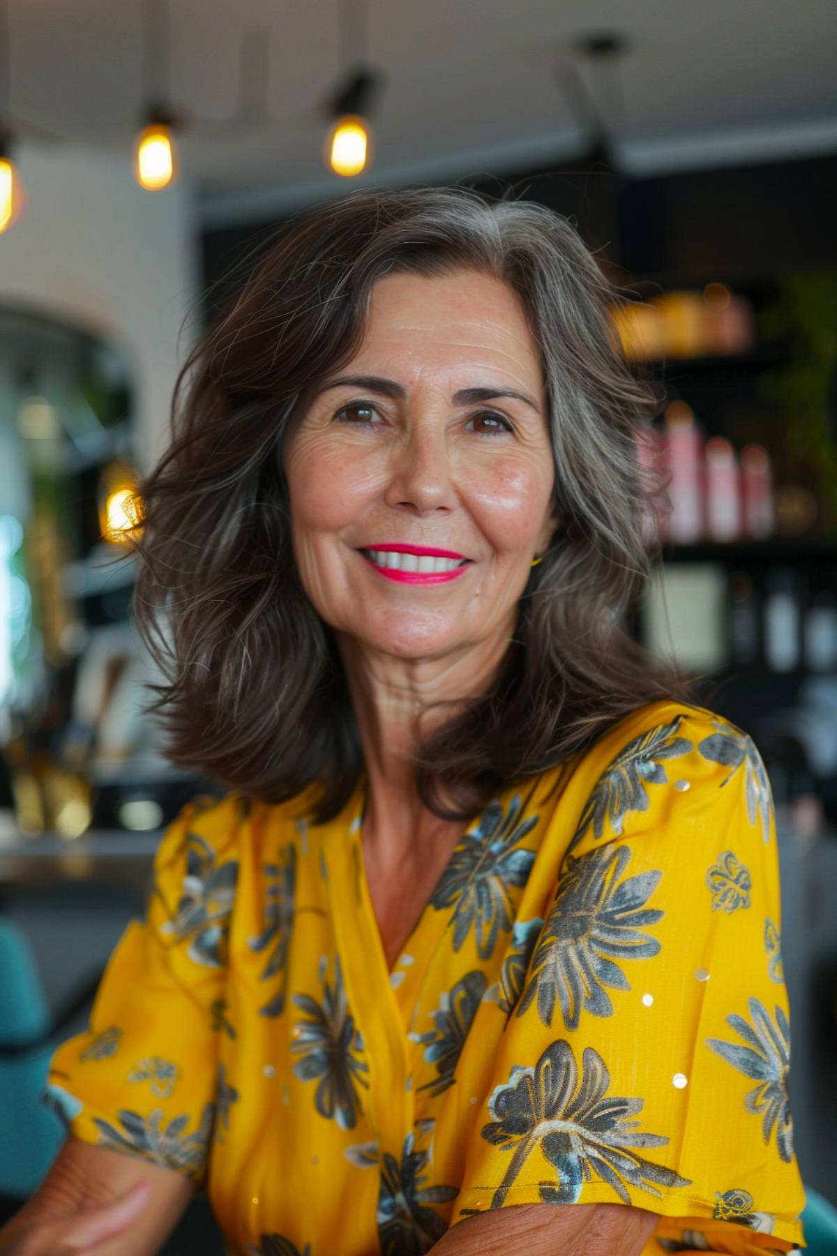 Cortes de cabelo médios e desgrenhados para mulheres com mais de 50 anos:guia de estilo 2026 