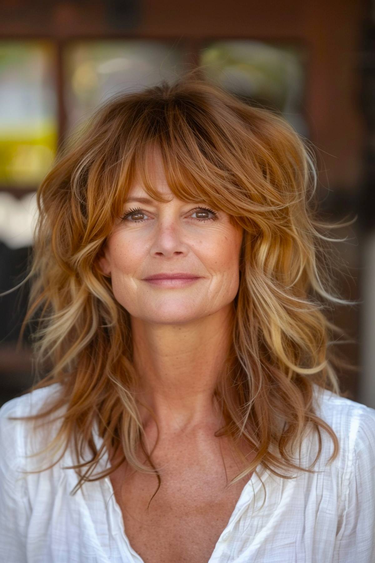 Cortes de cabelo médios e desgrenhados para mulheres com mais de 50 anos:guia de estilo 2026 