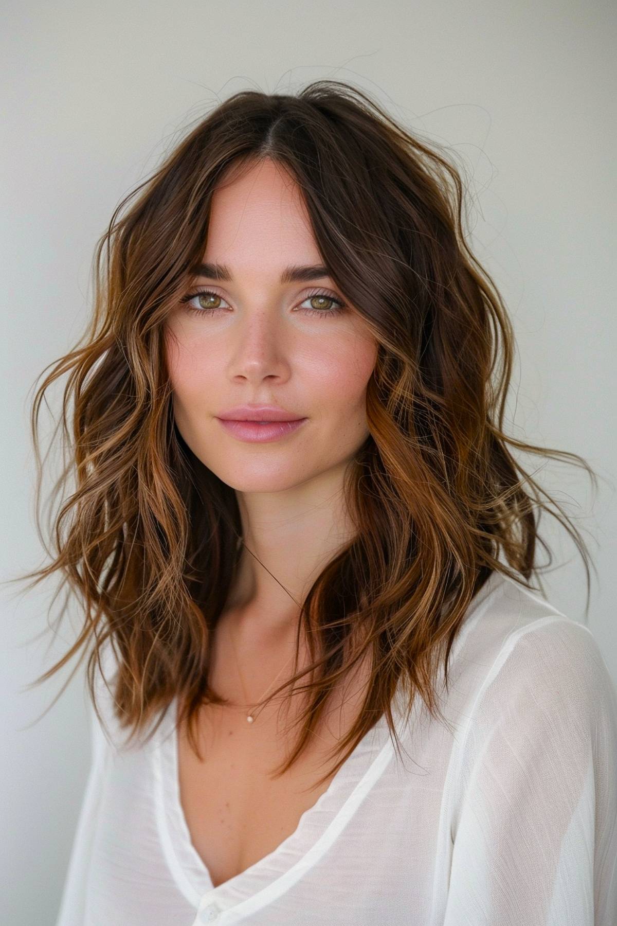 21 meilleures coupes de cheveux en couches moyennes pour les femmes en 2026 | Idées de coupe de cheveux