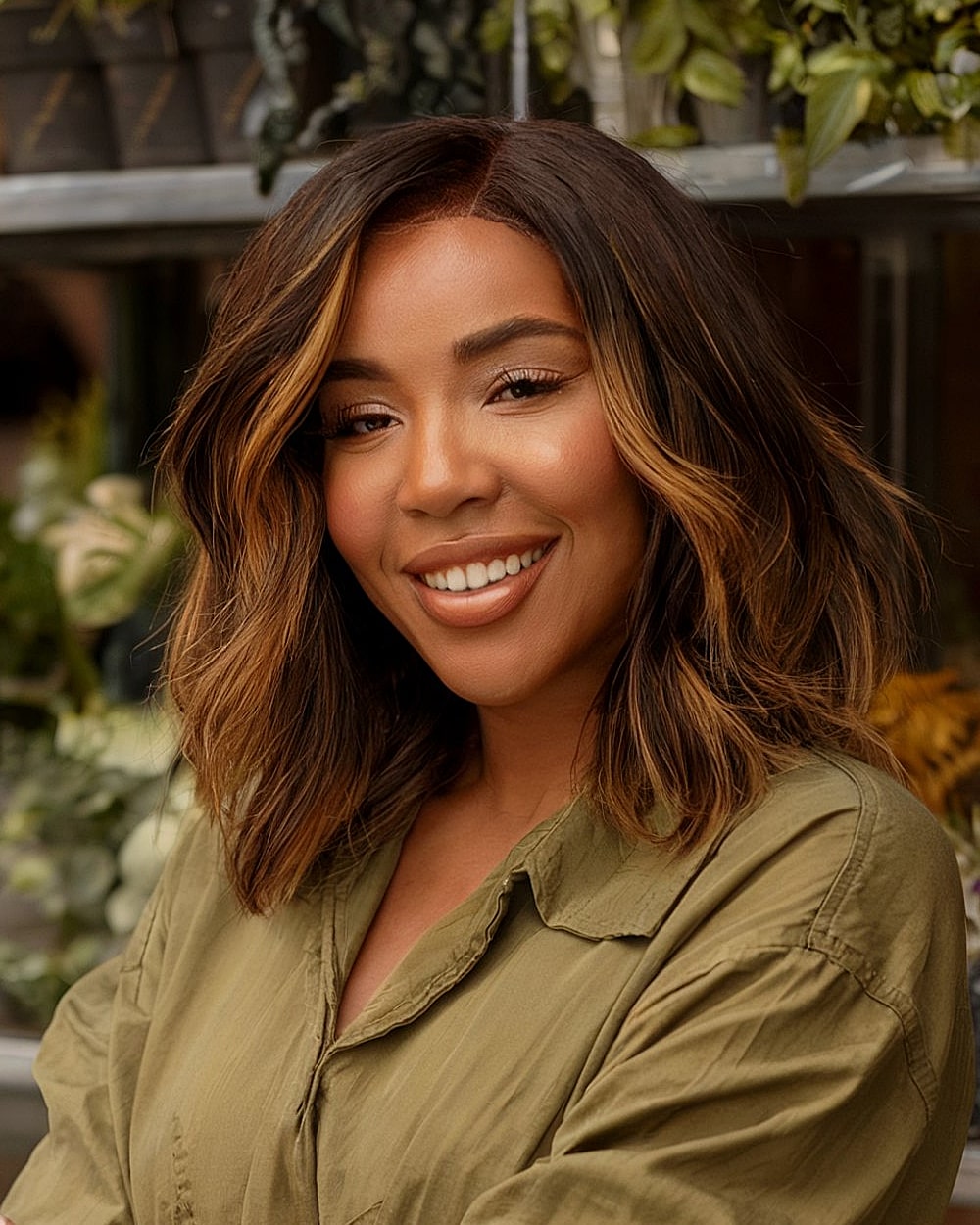 Coupes dégradées de cheveux moyens :tendances et idées de style 2026 