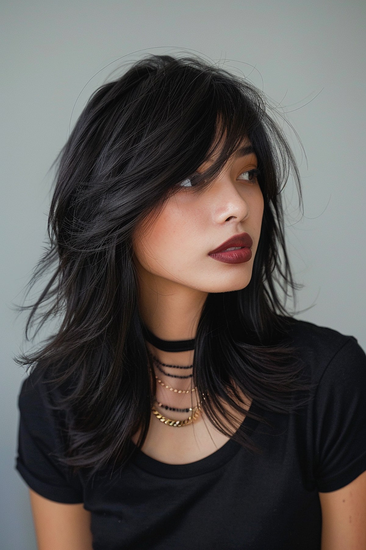 Coupes dégradées de cheveux moyens :tendances et idées de style 2026 