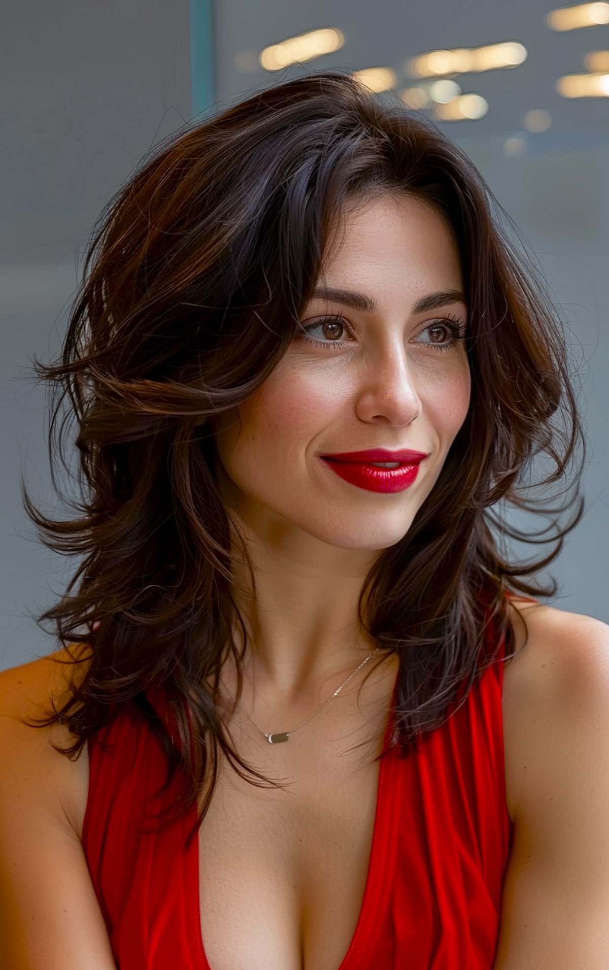Estilos de cabelo de comprimento médio:50 looks em alta para 2026 