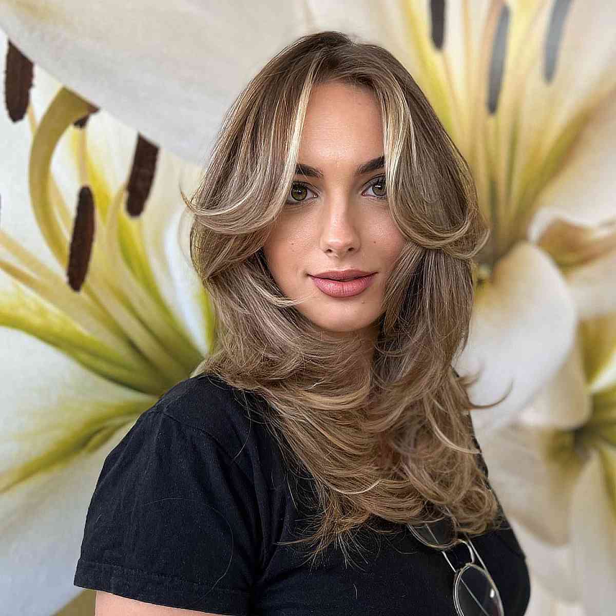 43 superbes couches de cadrage du visage pour améliorer les cheveux moyens 
