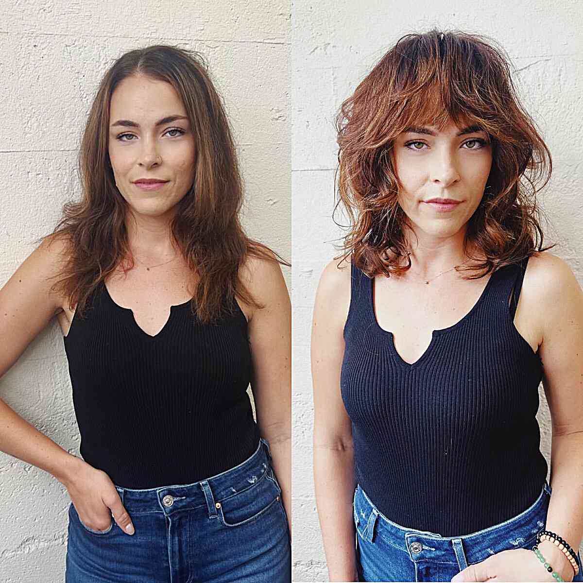 Coupe loup pour cheveux mi-longs :styles, avantages et fonctionnement