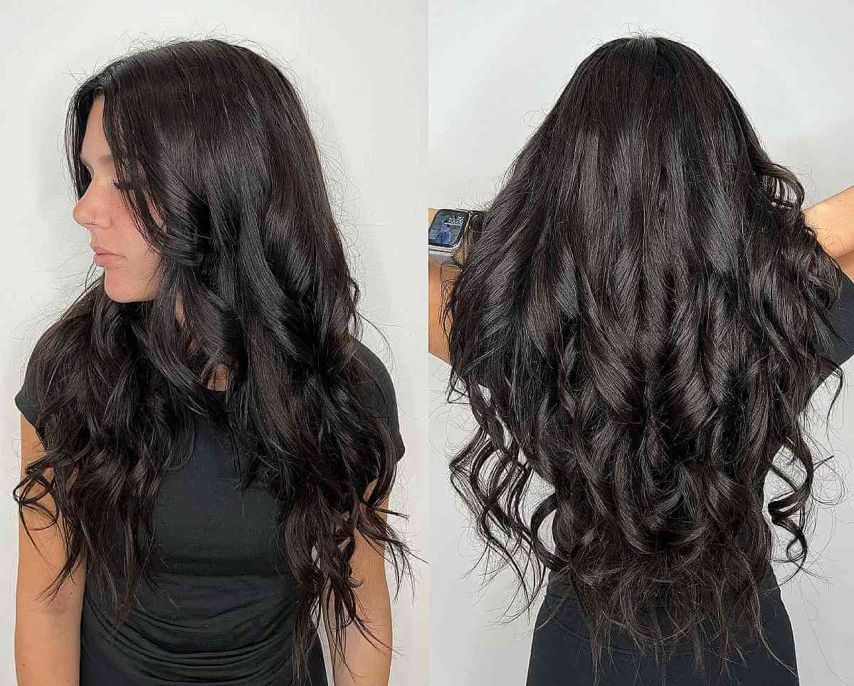 Idées et soins pour cheveux longs noirs :conseils d experts pour un look époustouflant