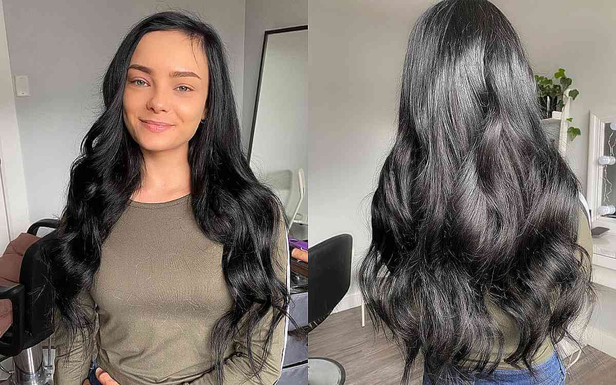 Idées et soins pour cheveux longs noirs :conseils d experts pour un look époustouflant