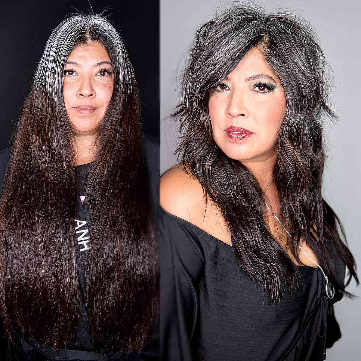 Coiffures longues et hirsutes pour cheveux épais :33 idées élégantes