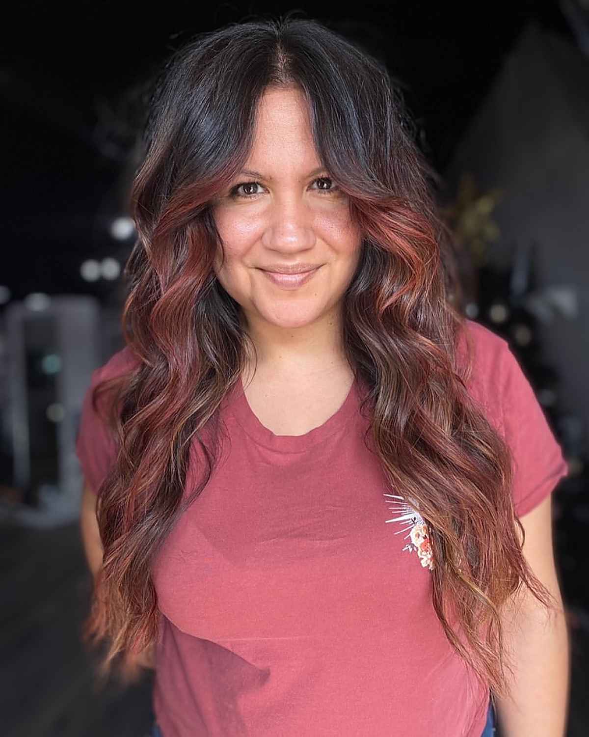 Cabelo comprido com franja de cortina:34 ideias elegantes e dicas de estilo 