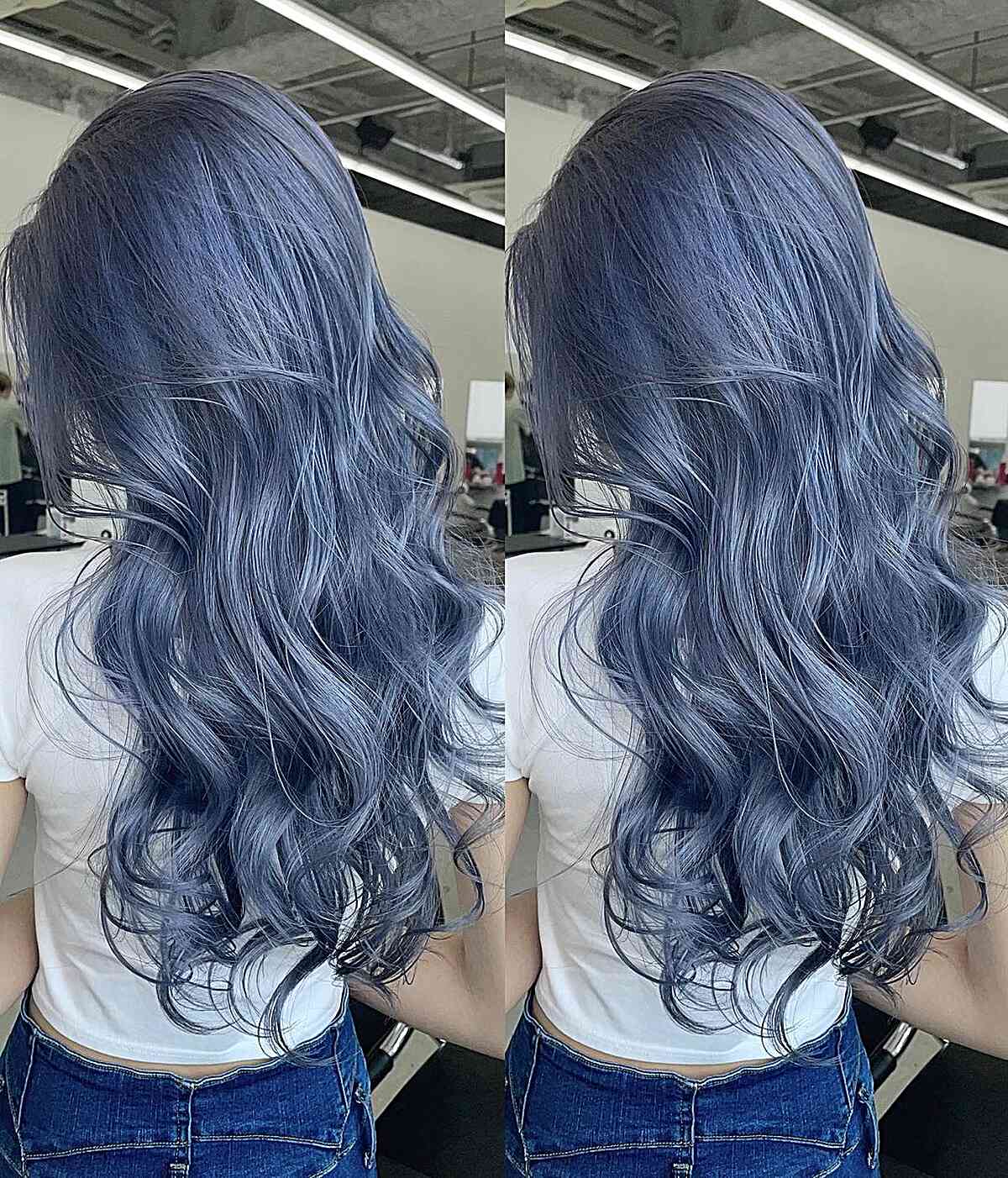 Idées de couleurs de cheveux en balayage bleu :35 looks et tendances époustouflants