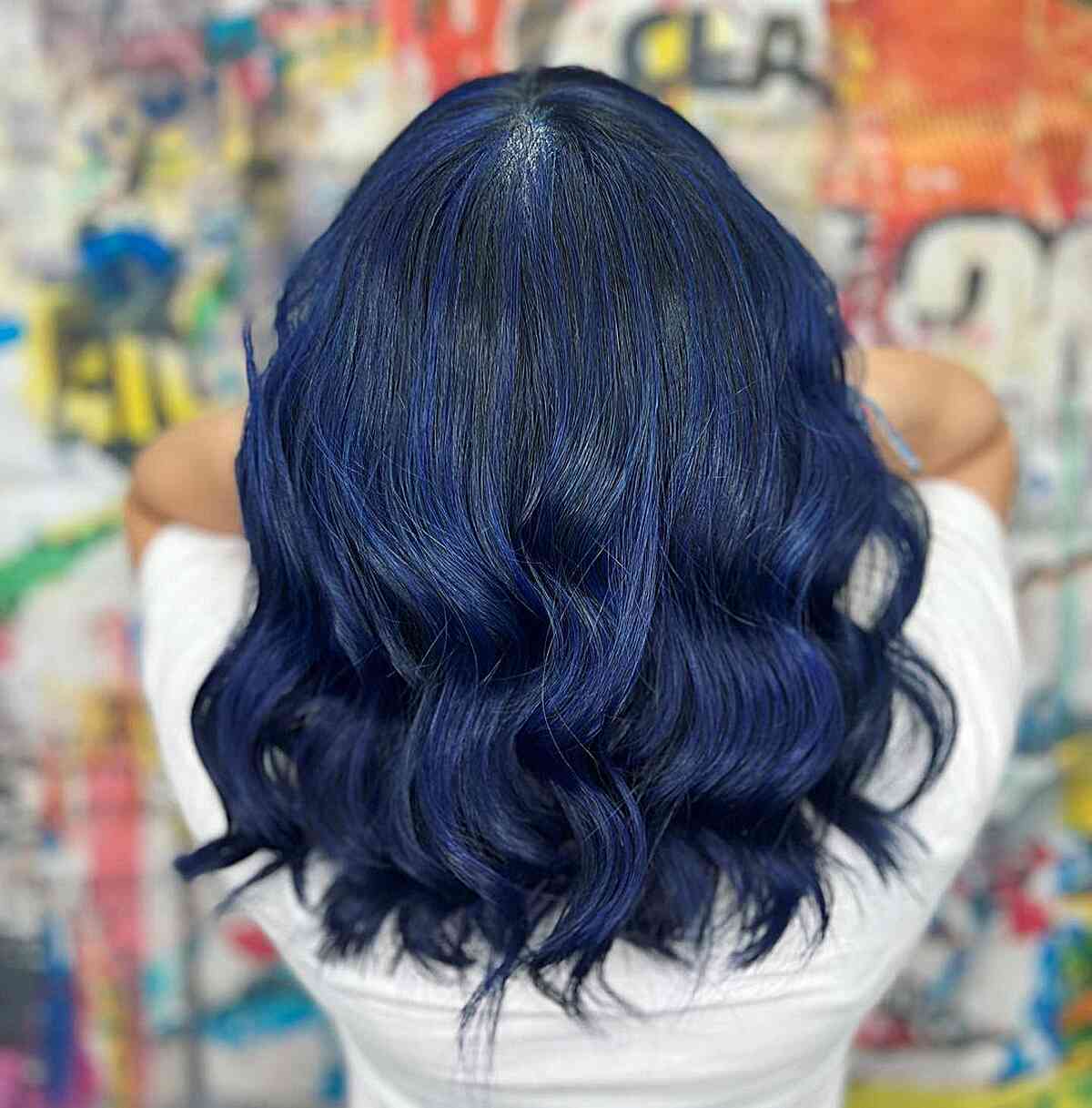 Idées de couleurs de cheveux en balayage bleu :35 looks et tendances époustouflants