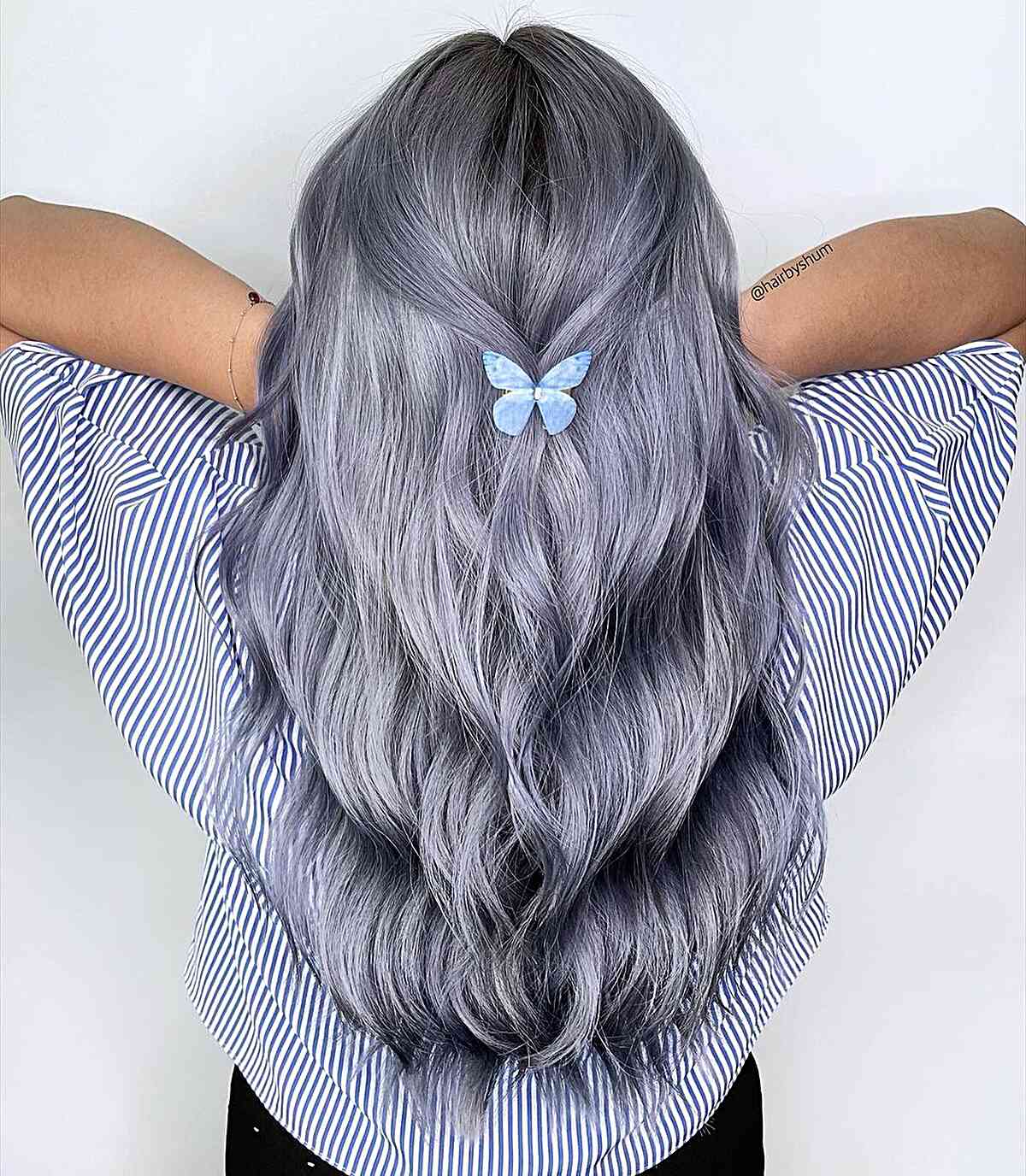 Idées de couleurs de cheveux en balayage bleu :35 looks et tendances époustouflants