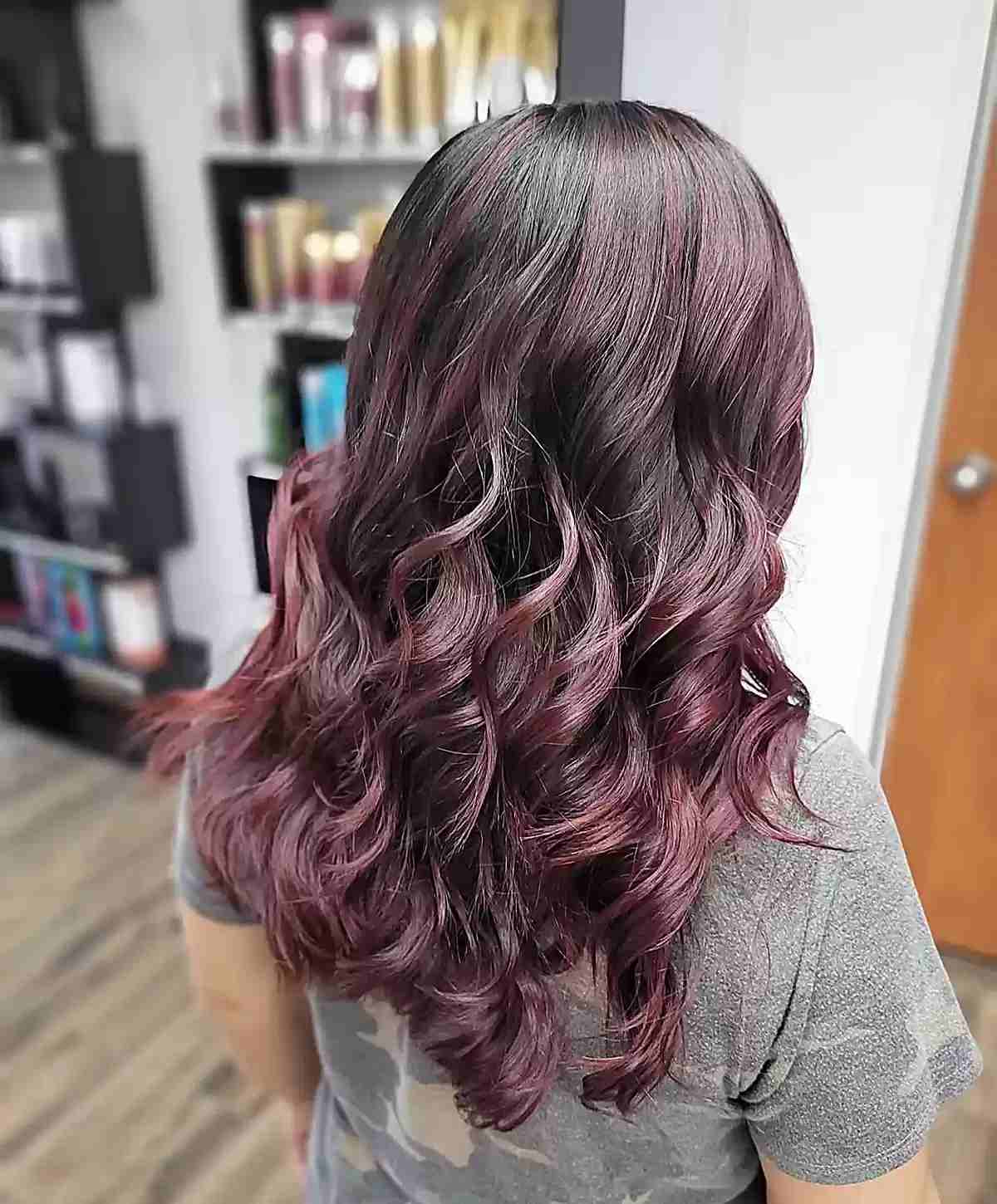 Burgundy Balayage Hårfarve:26 fantastiske ideer og trends