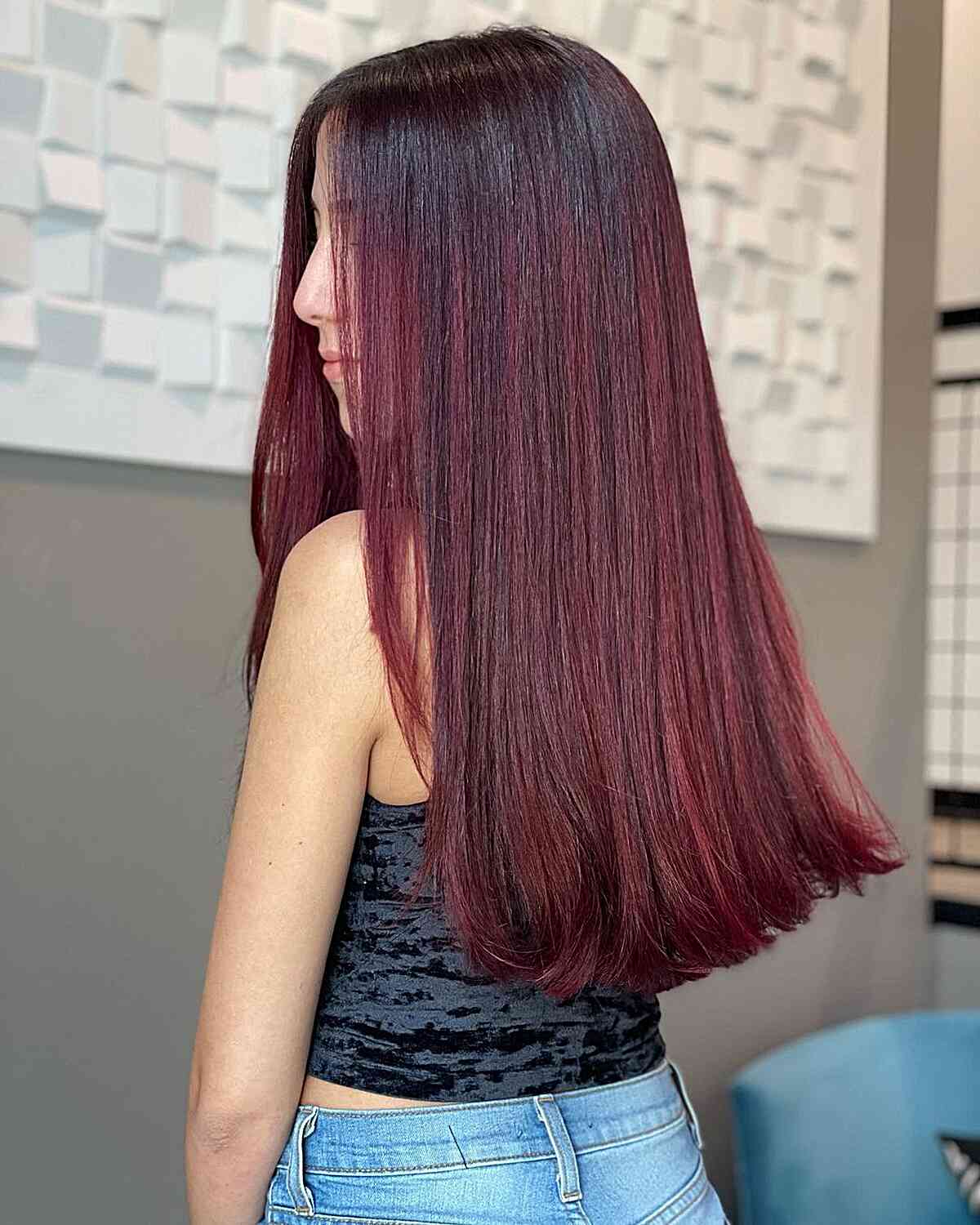 Burgundy Balayage Hårfarve:26 fantastiske ideer og trends