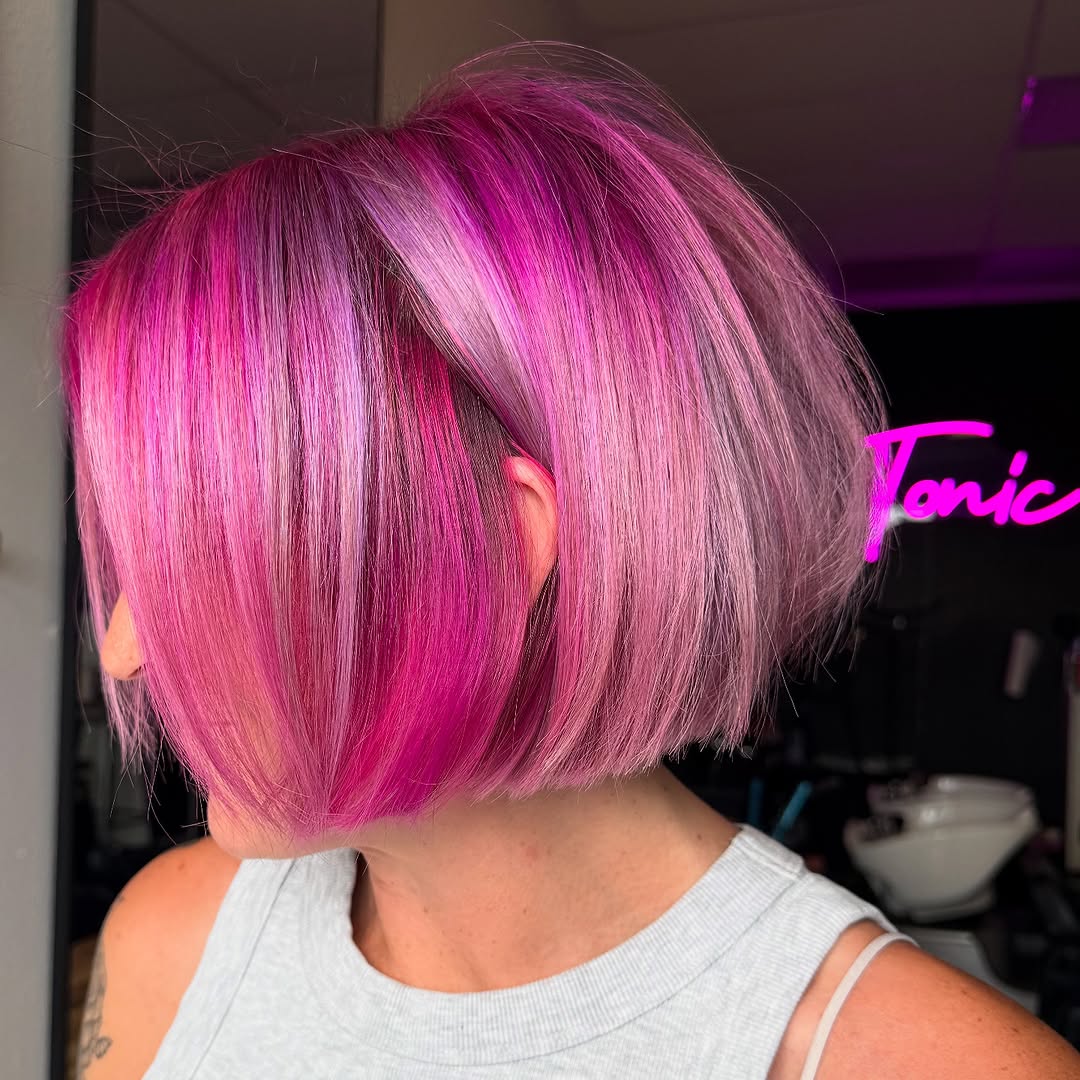 Trendige rosa Bob-Frisuren für 2026:Stile und Inspiration 