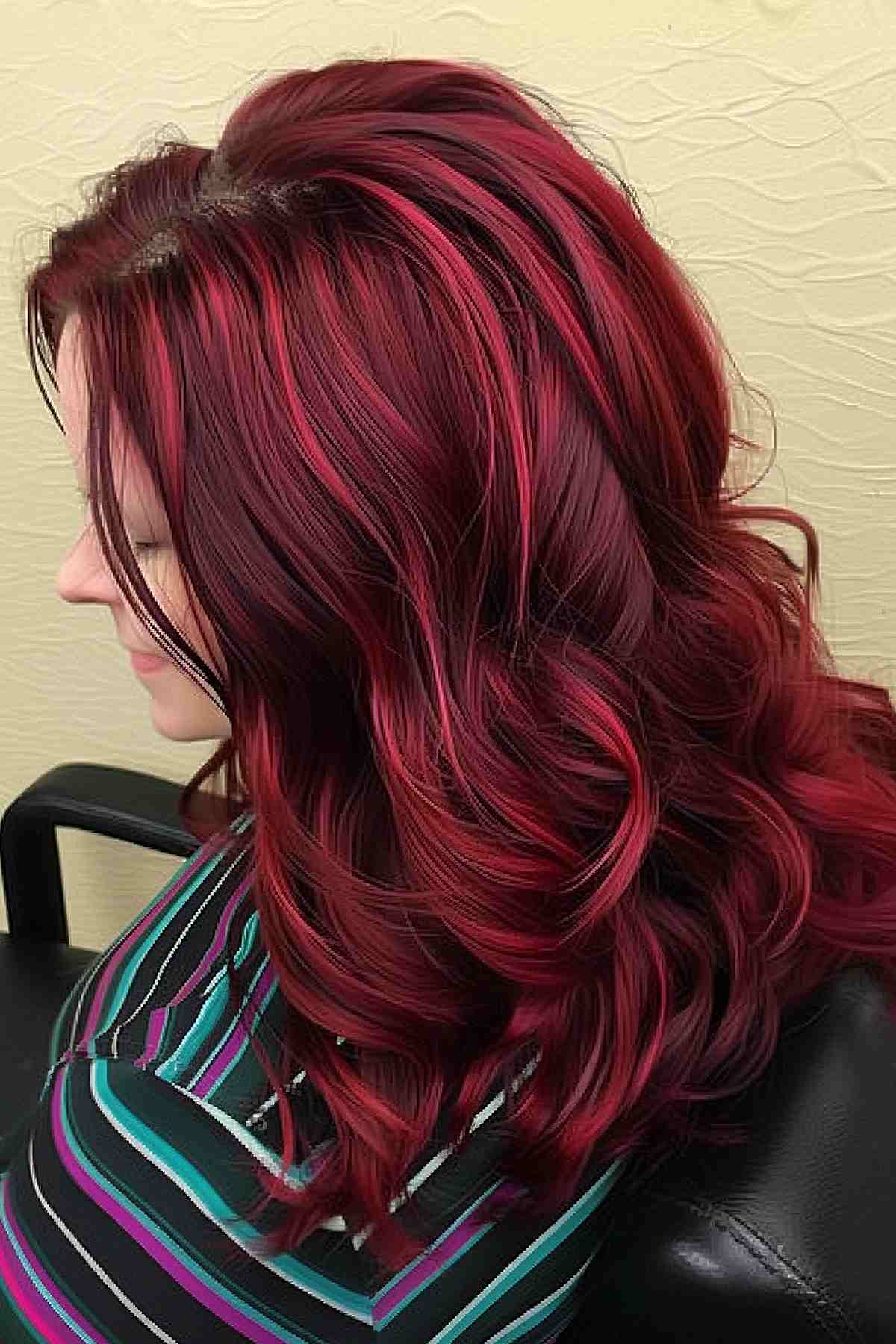 Cheveux rouge cerise 2026 :styles, nuances et guide d entretien 