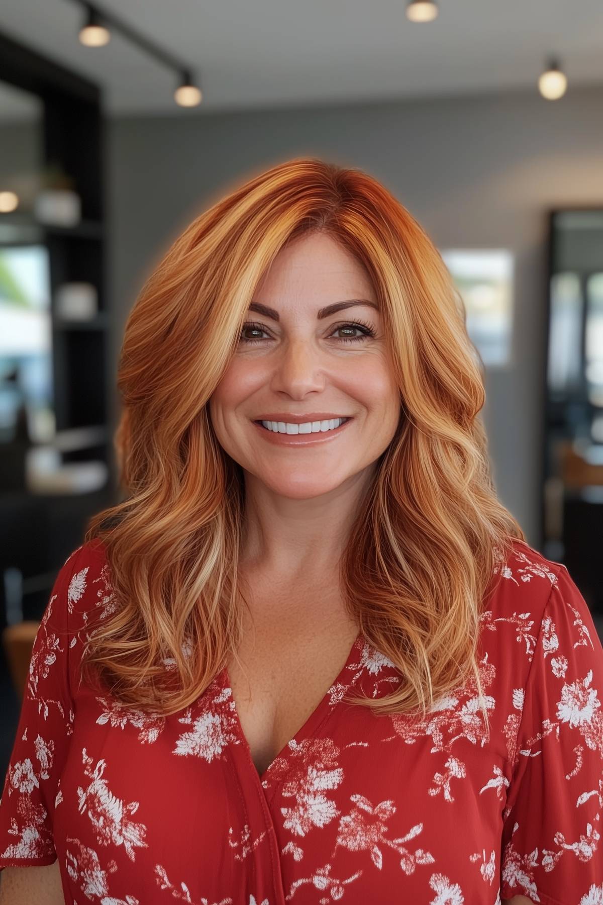 Helle Kupferhaarfarbe:Trends, Tipps und Pflege