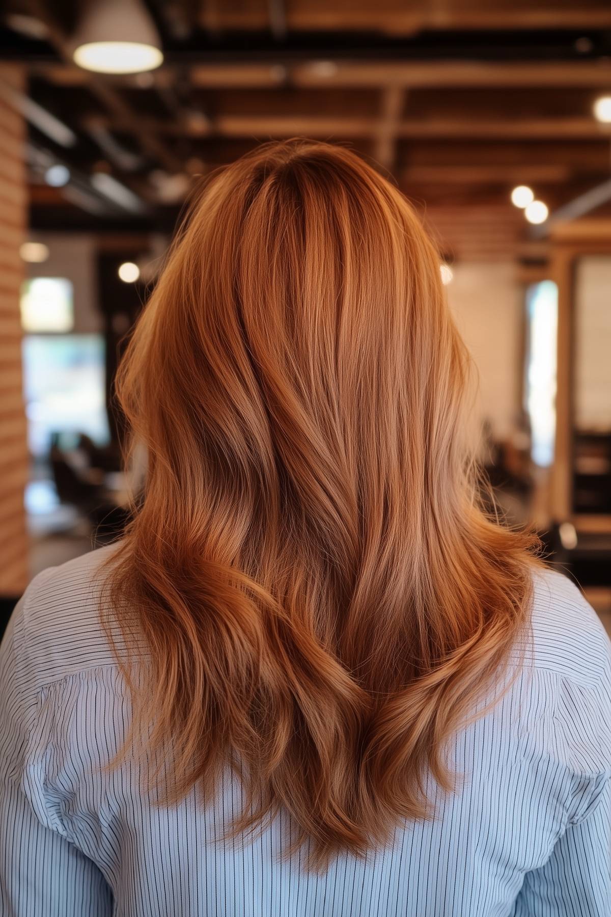 Helle Kupferhaarfarbe:Trends, Tipps und Pflege