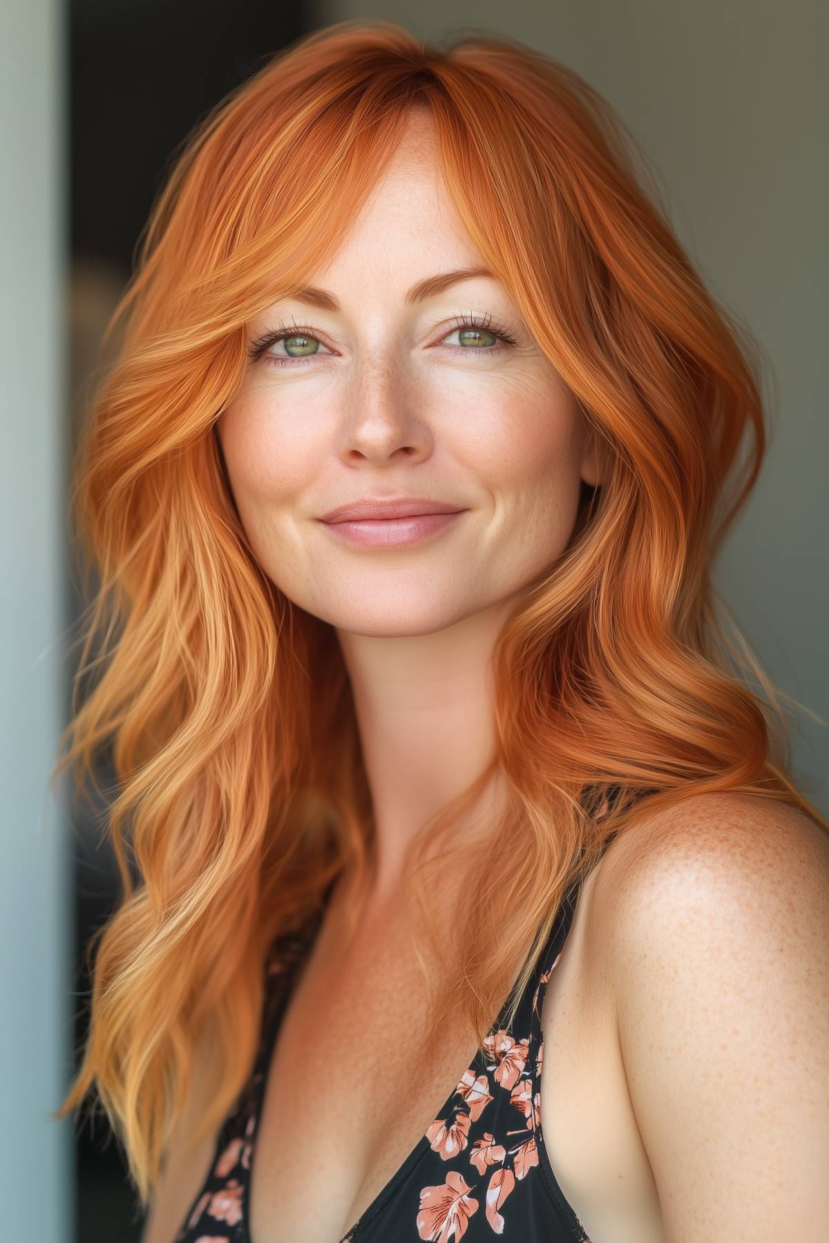 Helle Kupferhaarfarbe:Trends, Tipps und Pflege