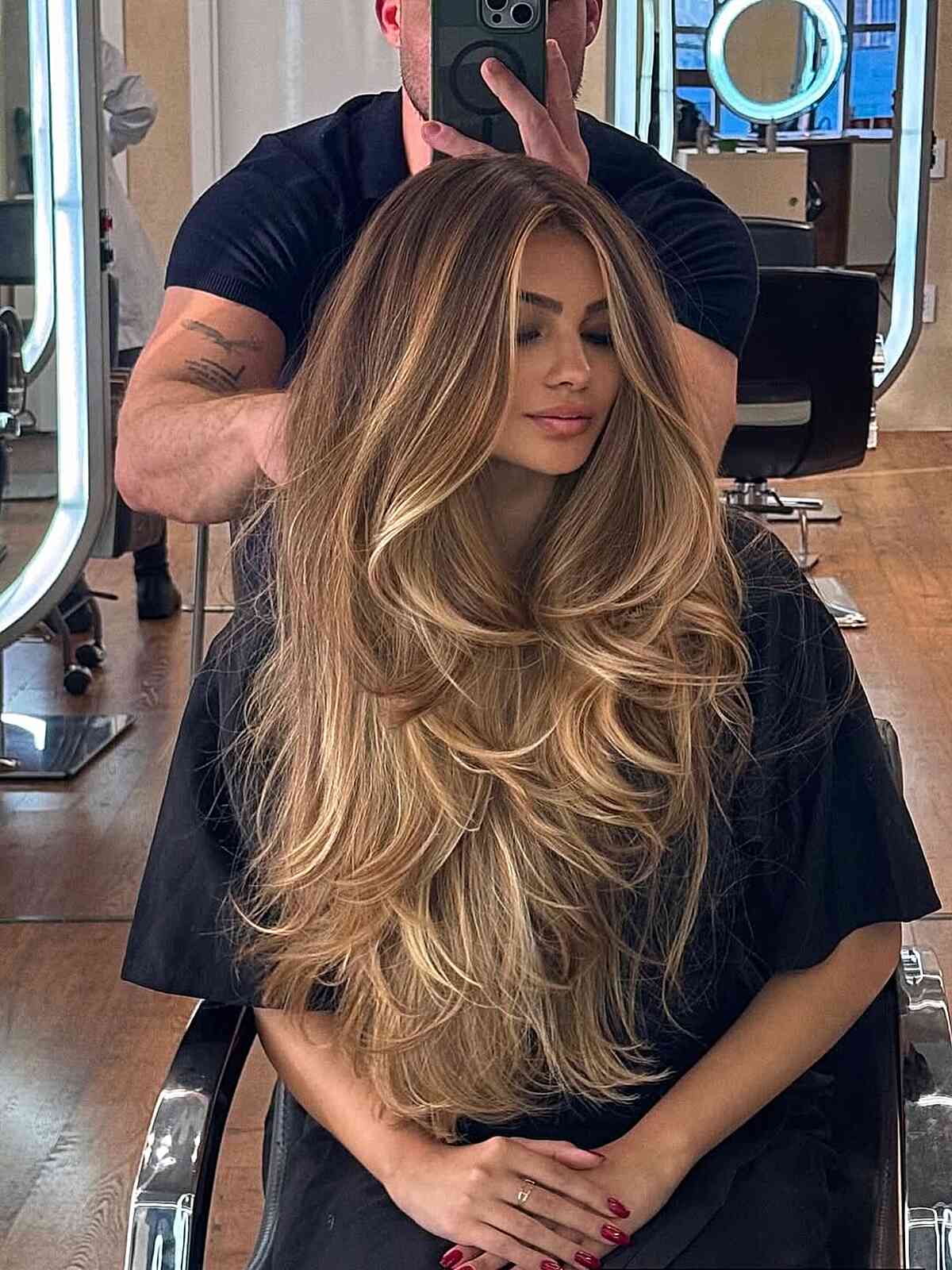 Balayage blond miel :nuances, teint et conseils d experts