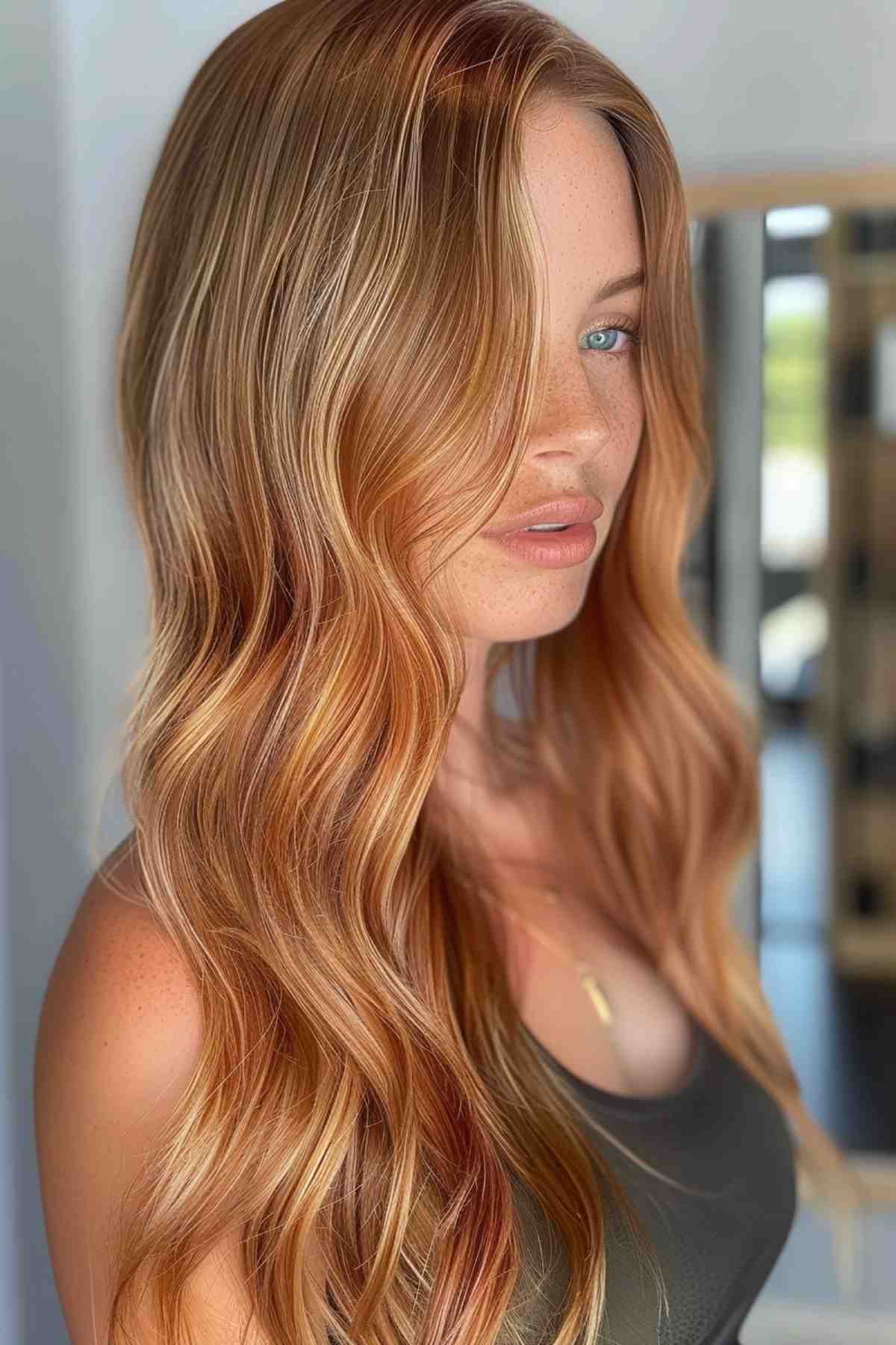 Erdbeerblondes Balayage:Ideen, Pflege und Expertentipps 