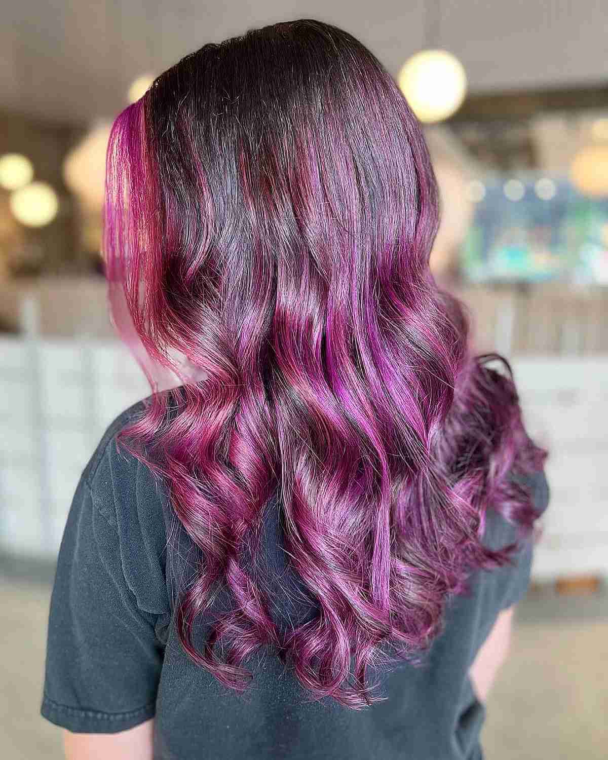 Balayage violet :21 looks époustouflants et conseils d experts