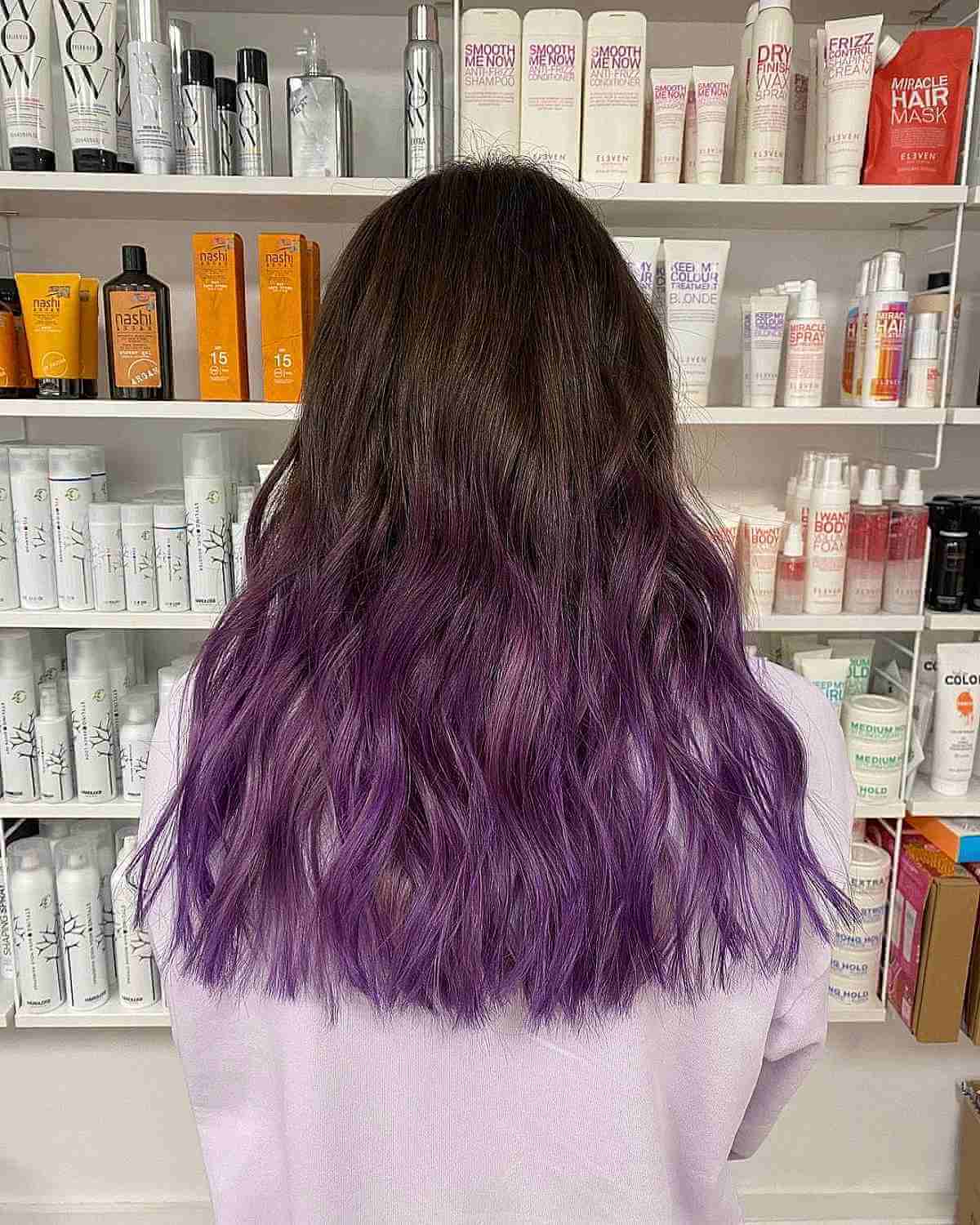 Balayage violet :21 looks époustouflants et conseils d experts