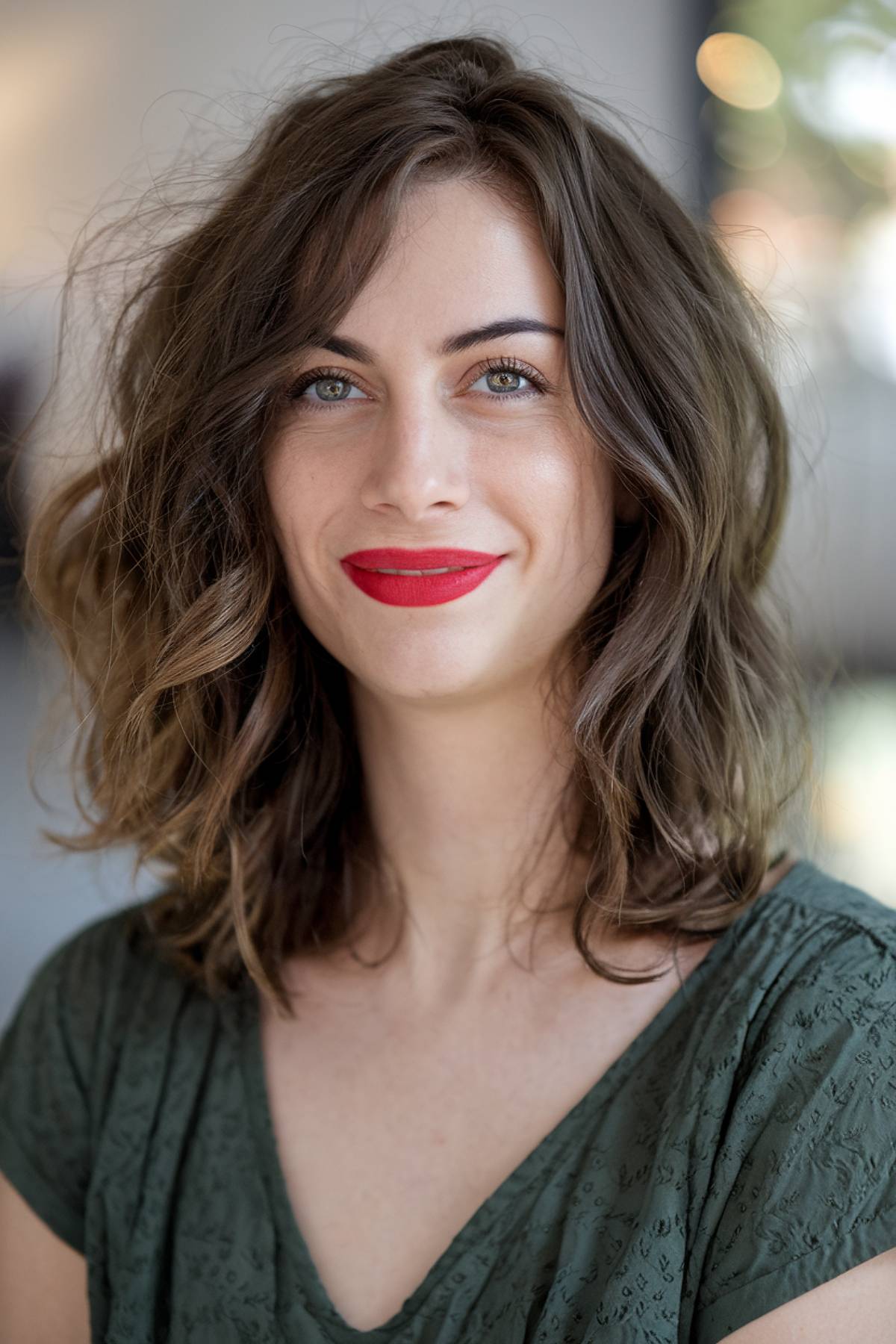 Tendances des coupes de cheveux bruns ondulés et des idées de couleurs pour 2026