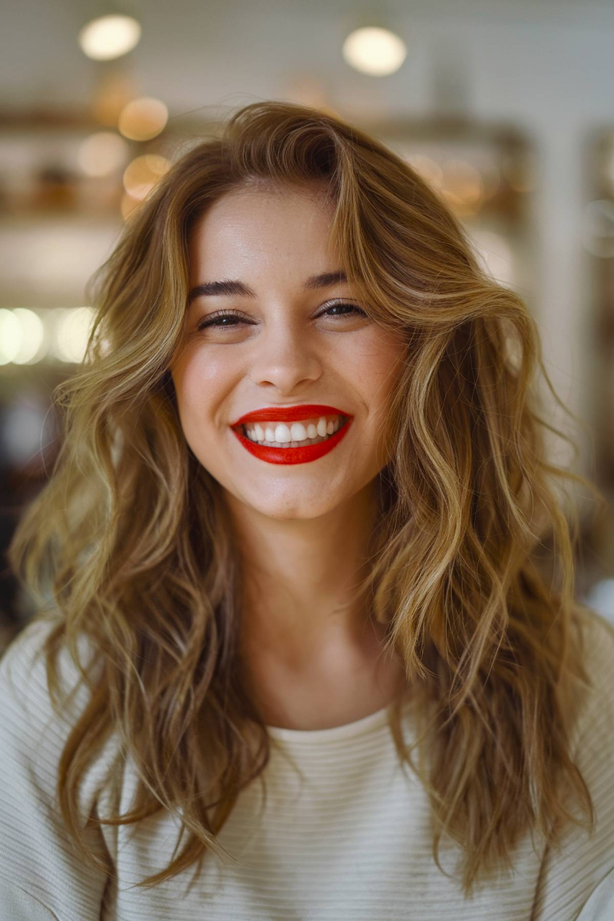 Tendances des coupes de cheveux bruns ondulés et des idées de couleurs pour 2026