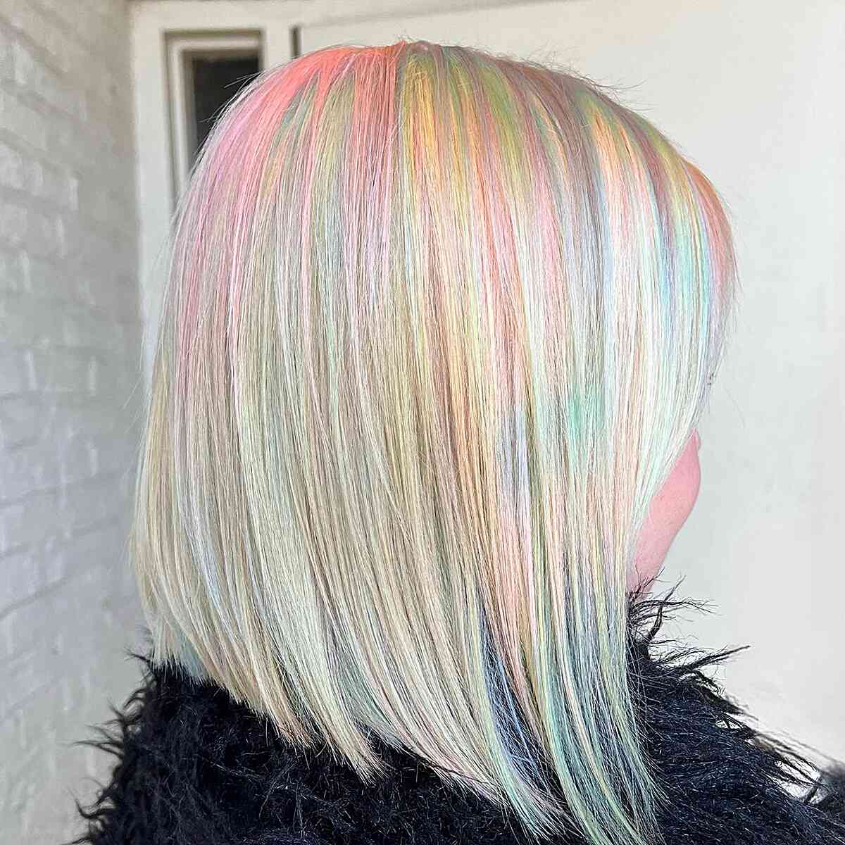 25 idées de couleurs de cheveux barbe à papa tendance pour 2024