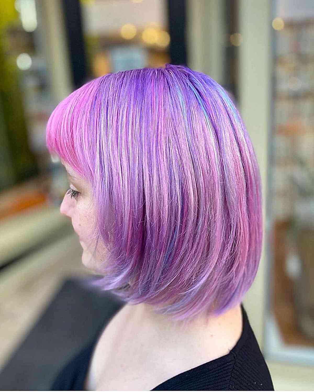 25 idées de couleurs de cheveux barbe à papa tendance pour 2024