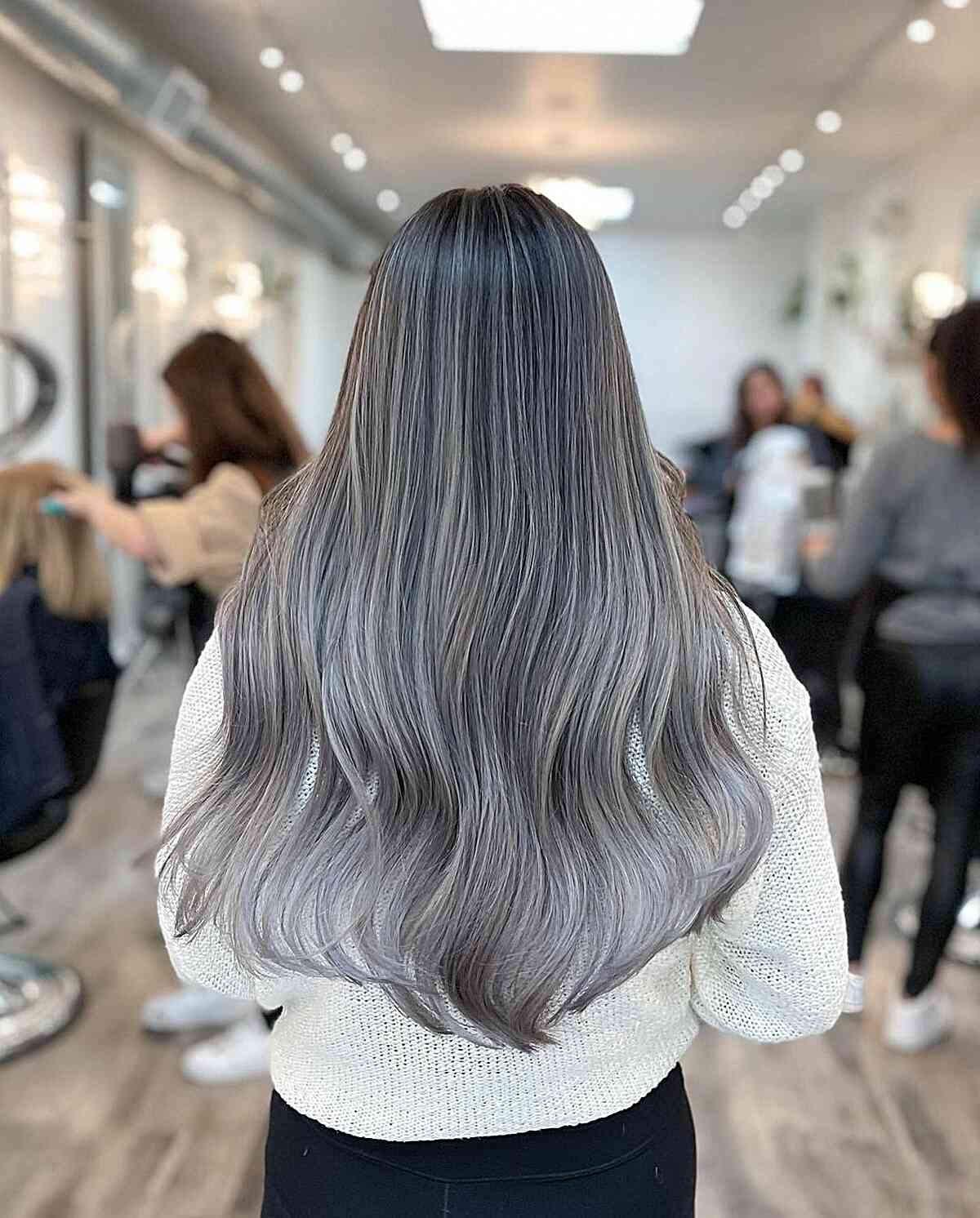 Idéer til grå balayage-hårfarve:34 fantastiske looks til enhver kvinde 