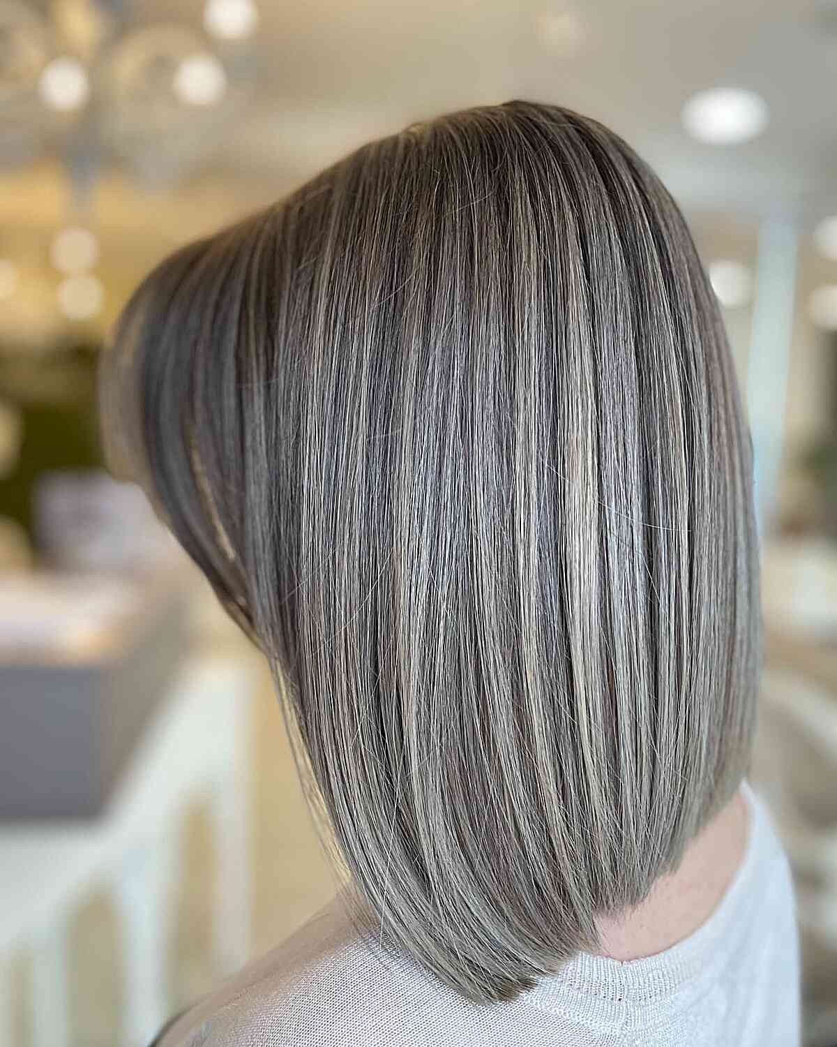 Idéer til grå balayage-hårfarve:34 fantastiske looks til enhver kvinde 
