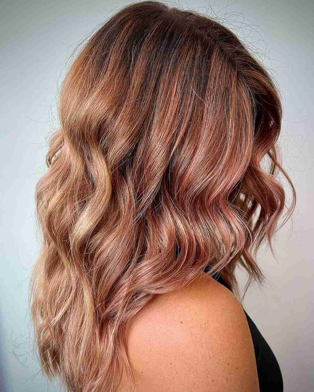 Balayage en or rose :conseils d experts et superbes idées de couleurs de cheveux